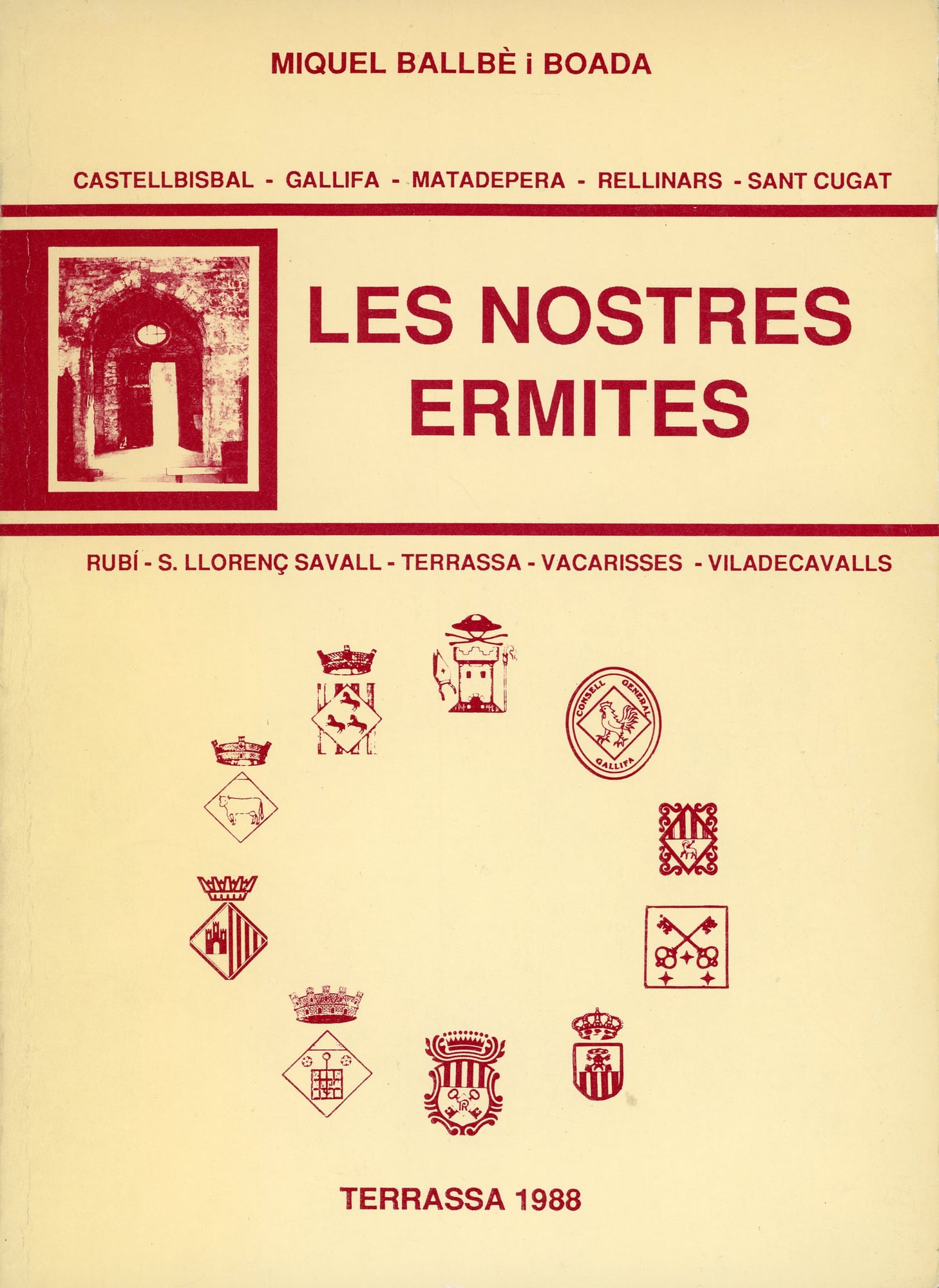 Nostres ermites, Les - Portada