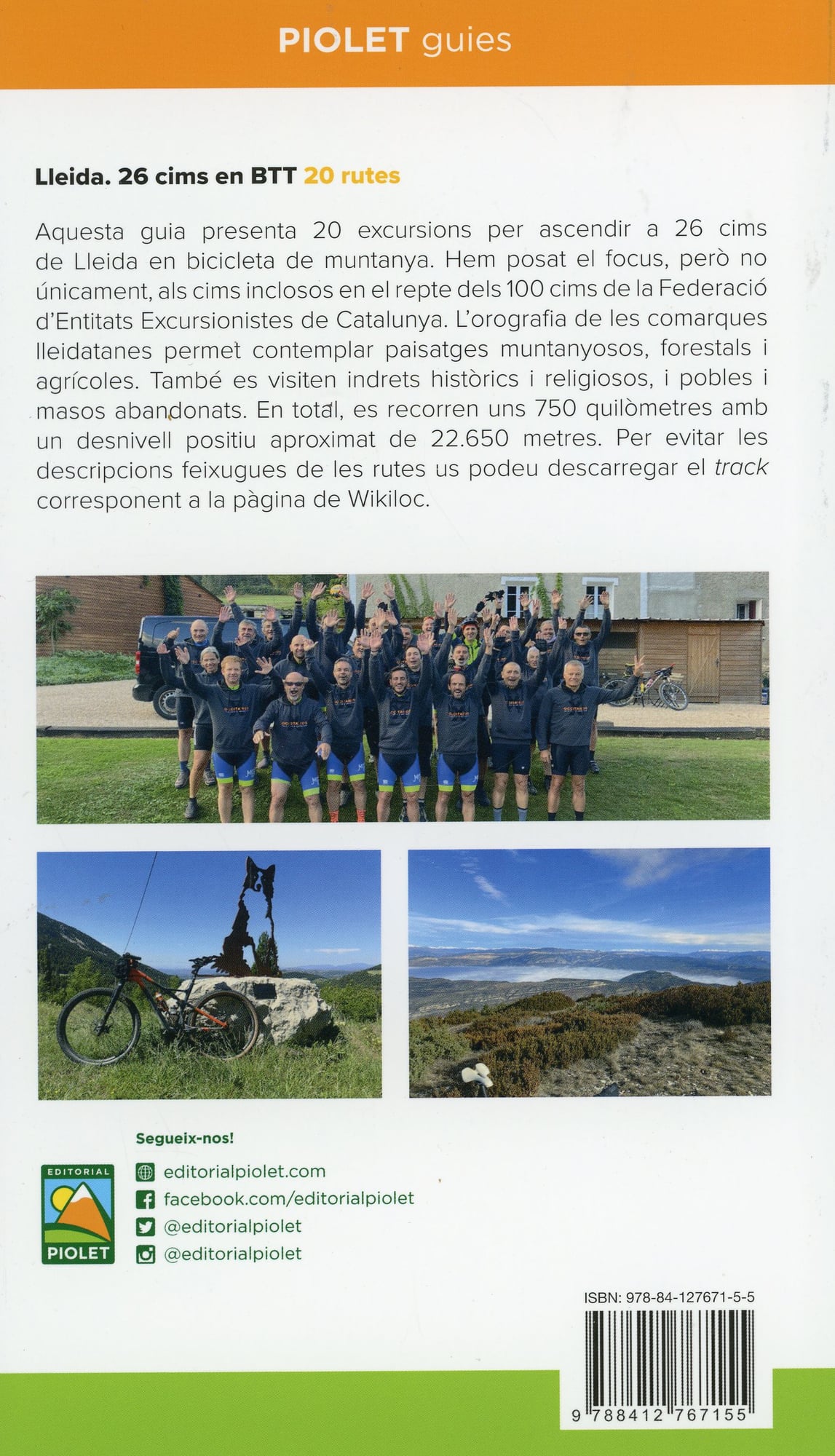 Lleida 26 cims en BTT : 20 rutes - Miniatura 3