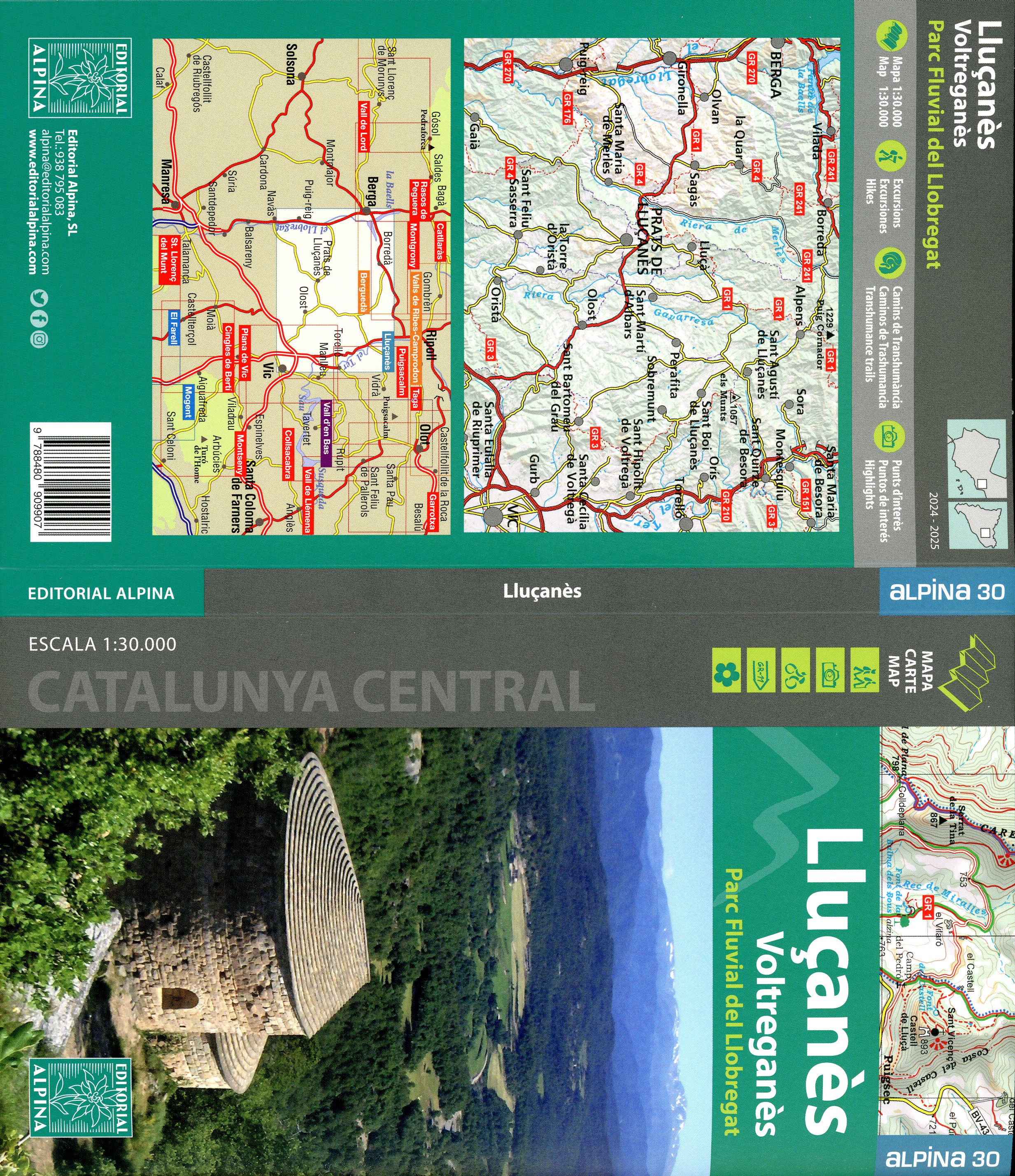 Lluçanès : Voltreganès : Parc Fluvial del Llobregat - Portada