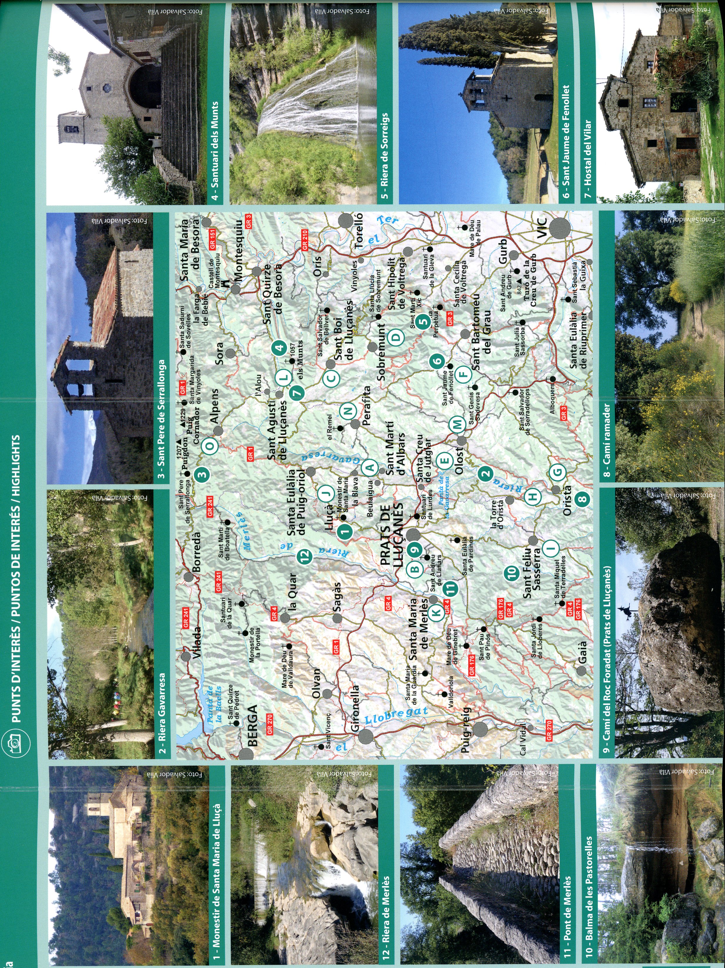 Lluçanès : Voltreganès : Parc Fluvial del Llobregat - Miniatura 2