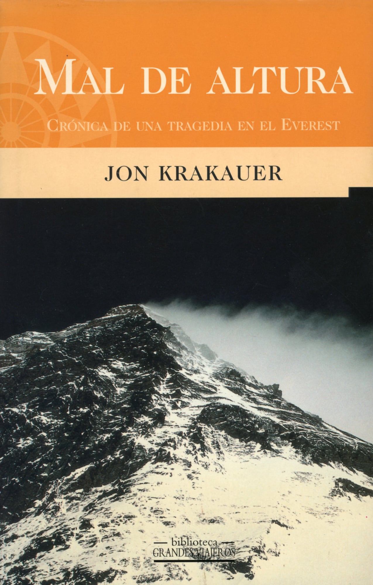 Mal de altura : Crónica de una tragedia en el Everest - Portada