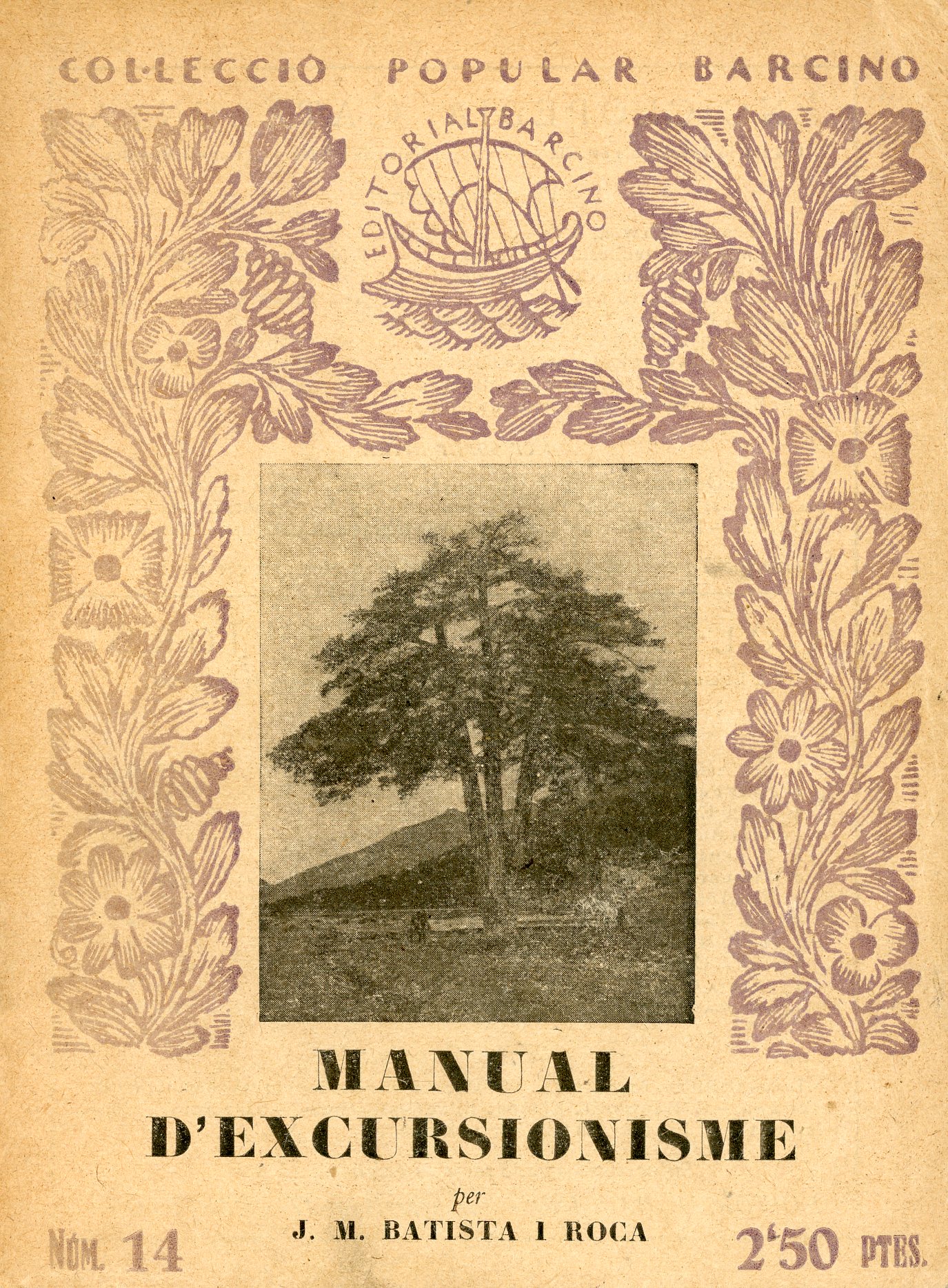 Manual d'excursionisme - Portada