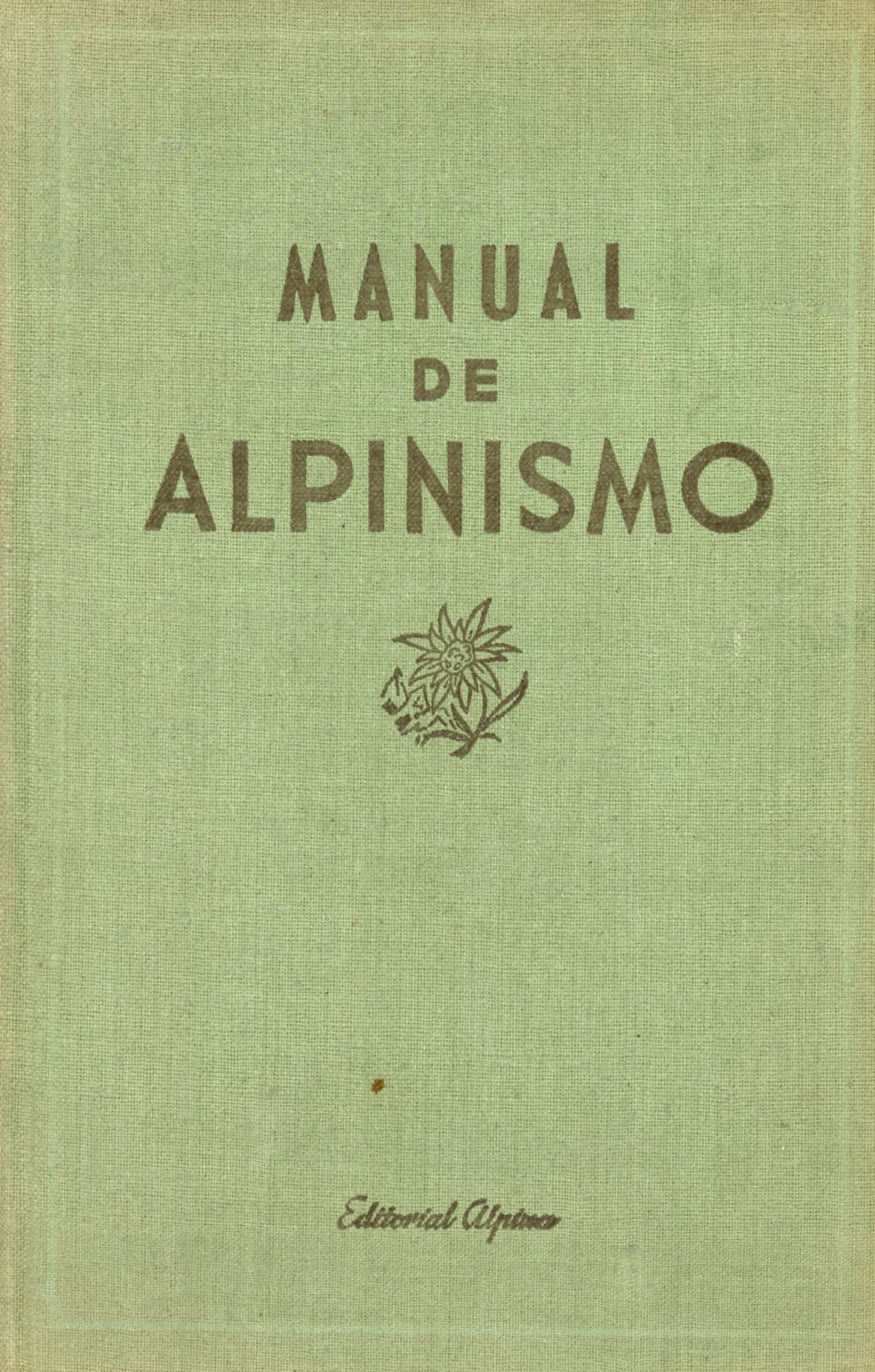 Manual de Alpinismo - Portada