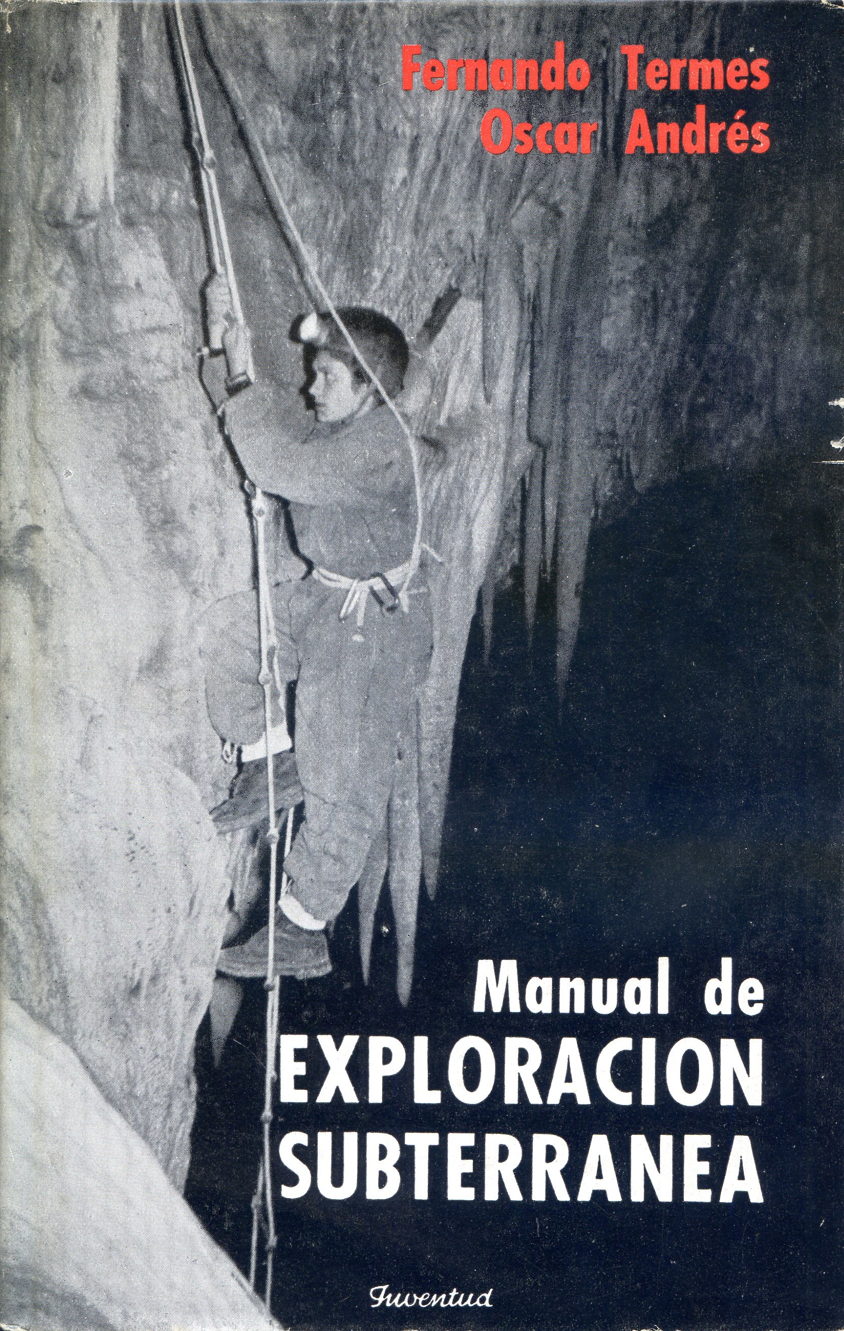 Manual de exploración subterranea - Portada