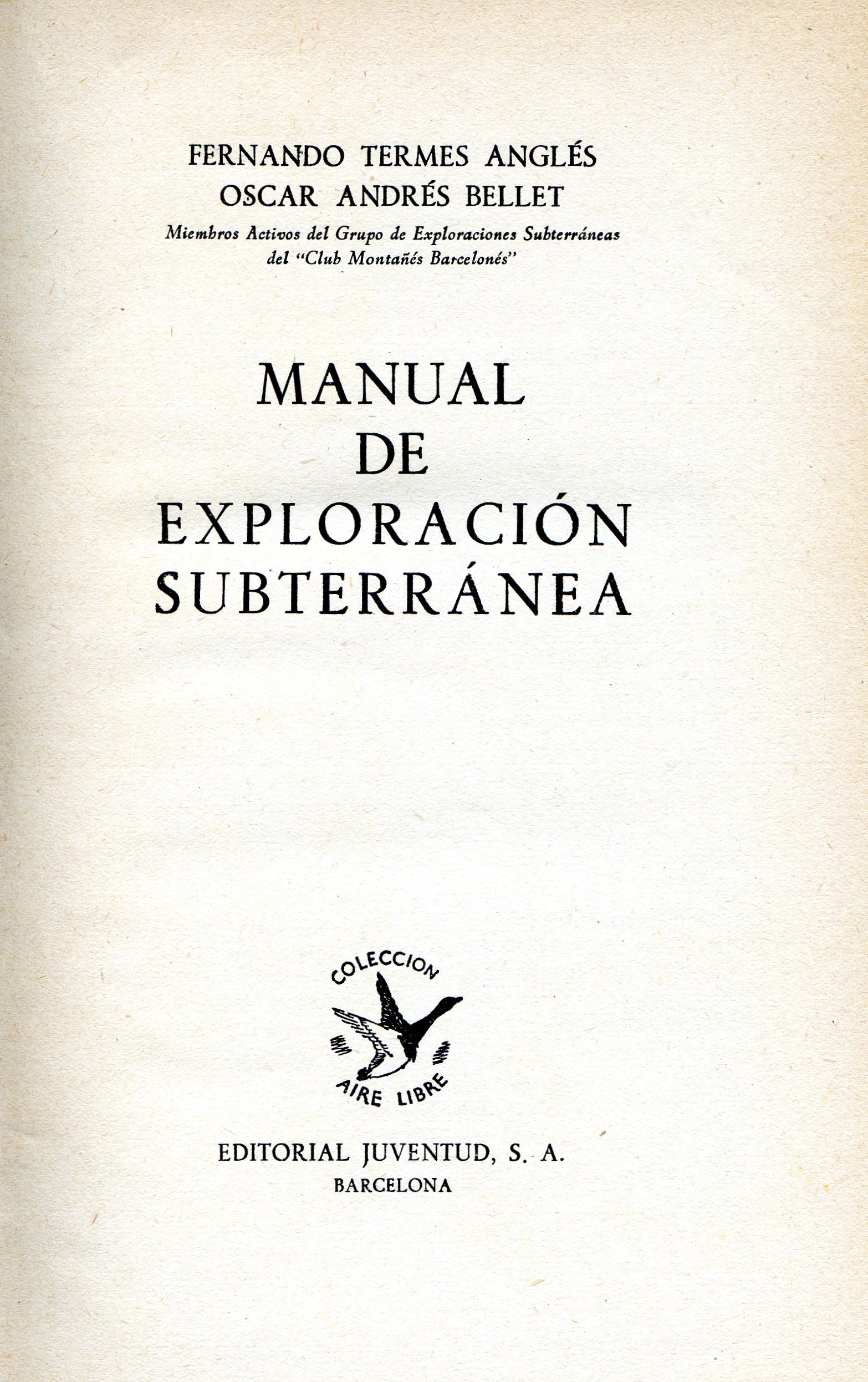 Manual de exploración subterranea - Miniatura 3