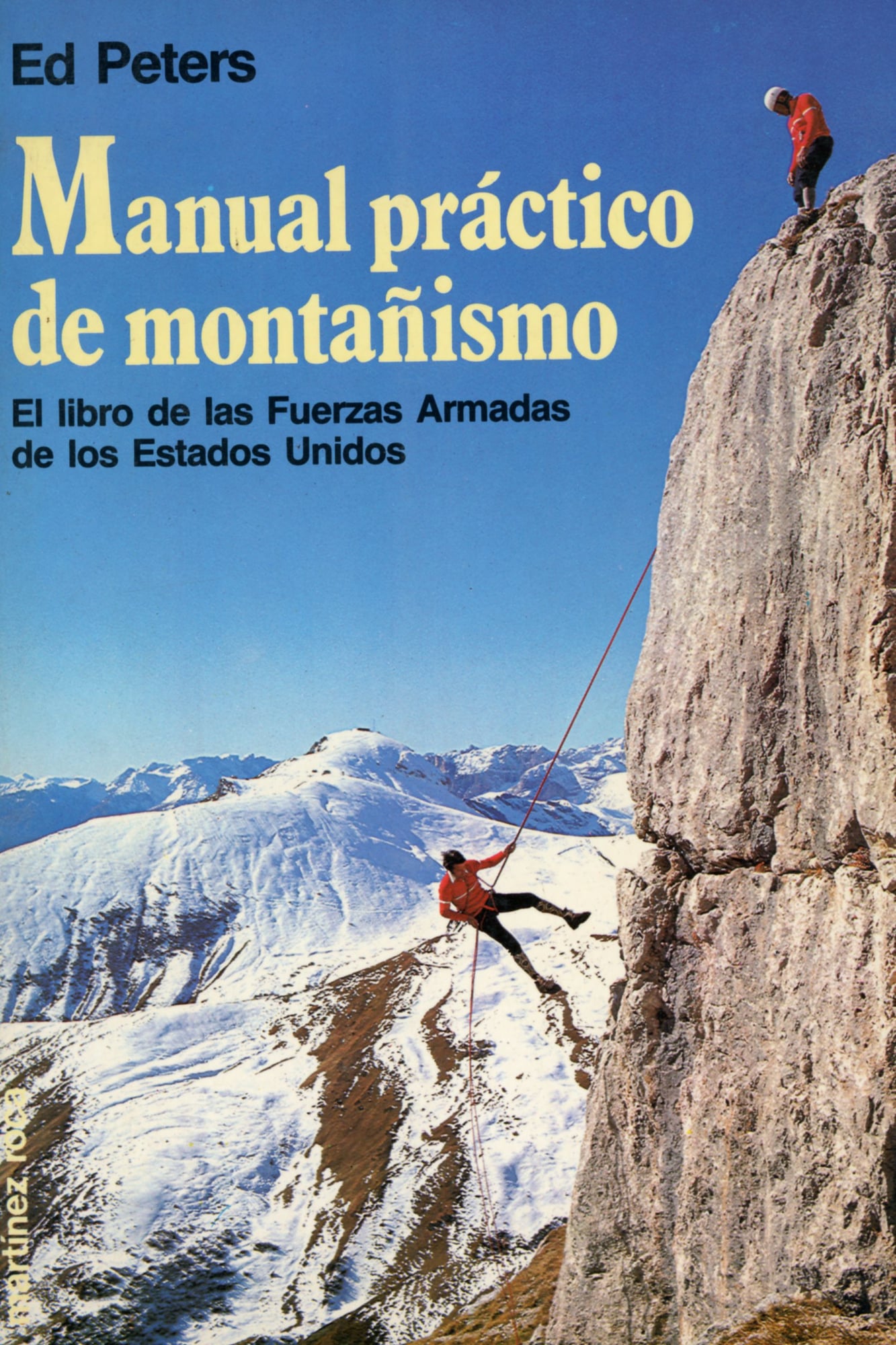 Manual práctico de montañismo - Portada