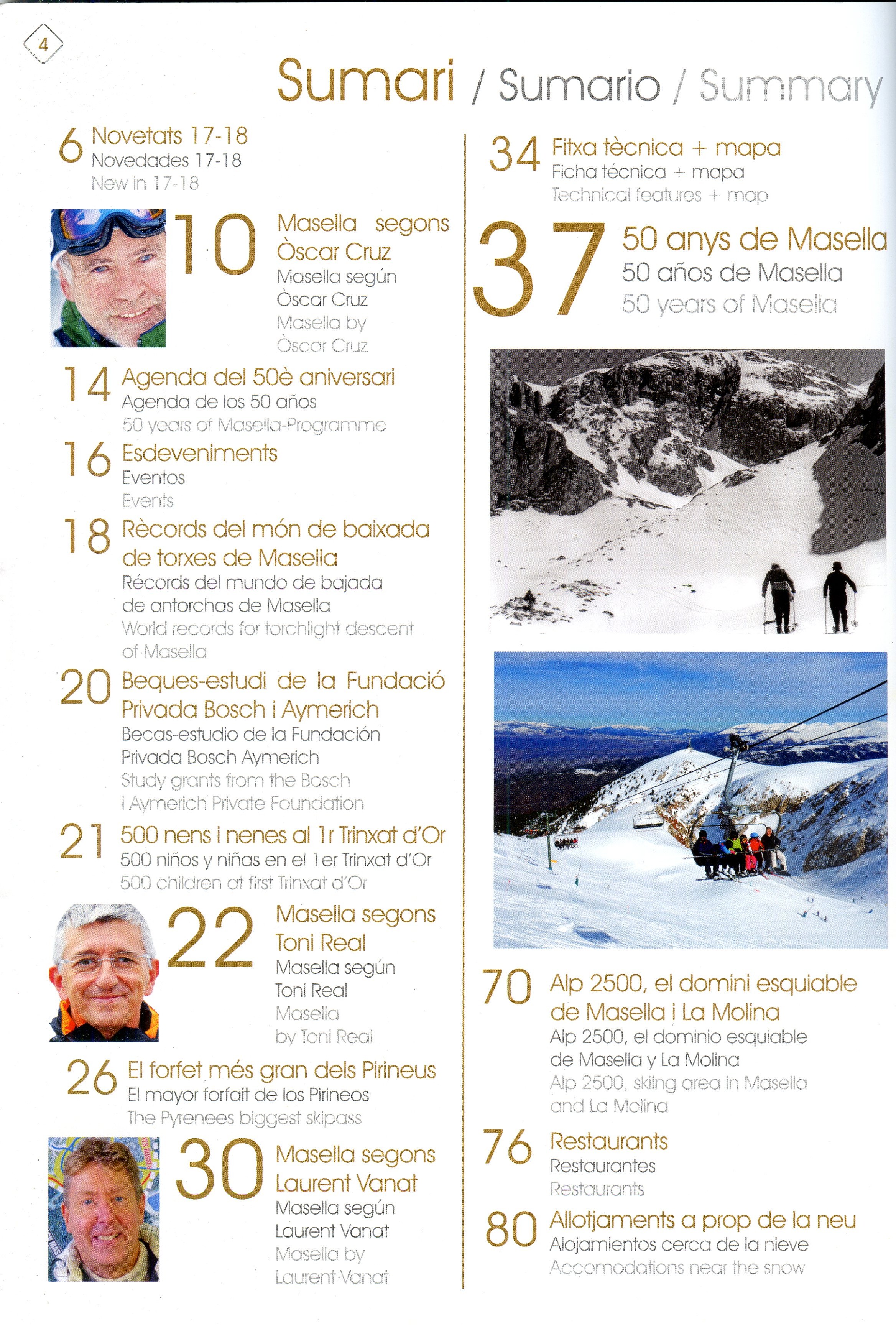 Masella 50 : 1967-2017 : masella magazine 17/18 - Miniatura 2