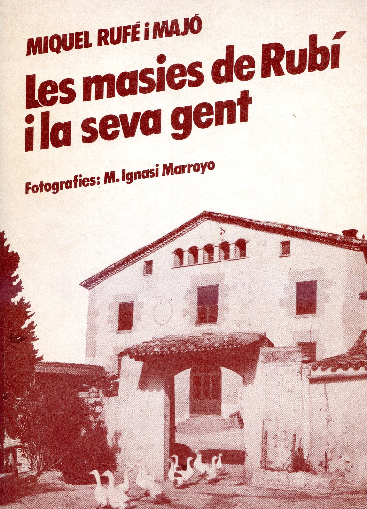 masies de Rubí i la seva gent, Les - Portada