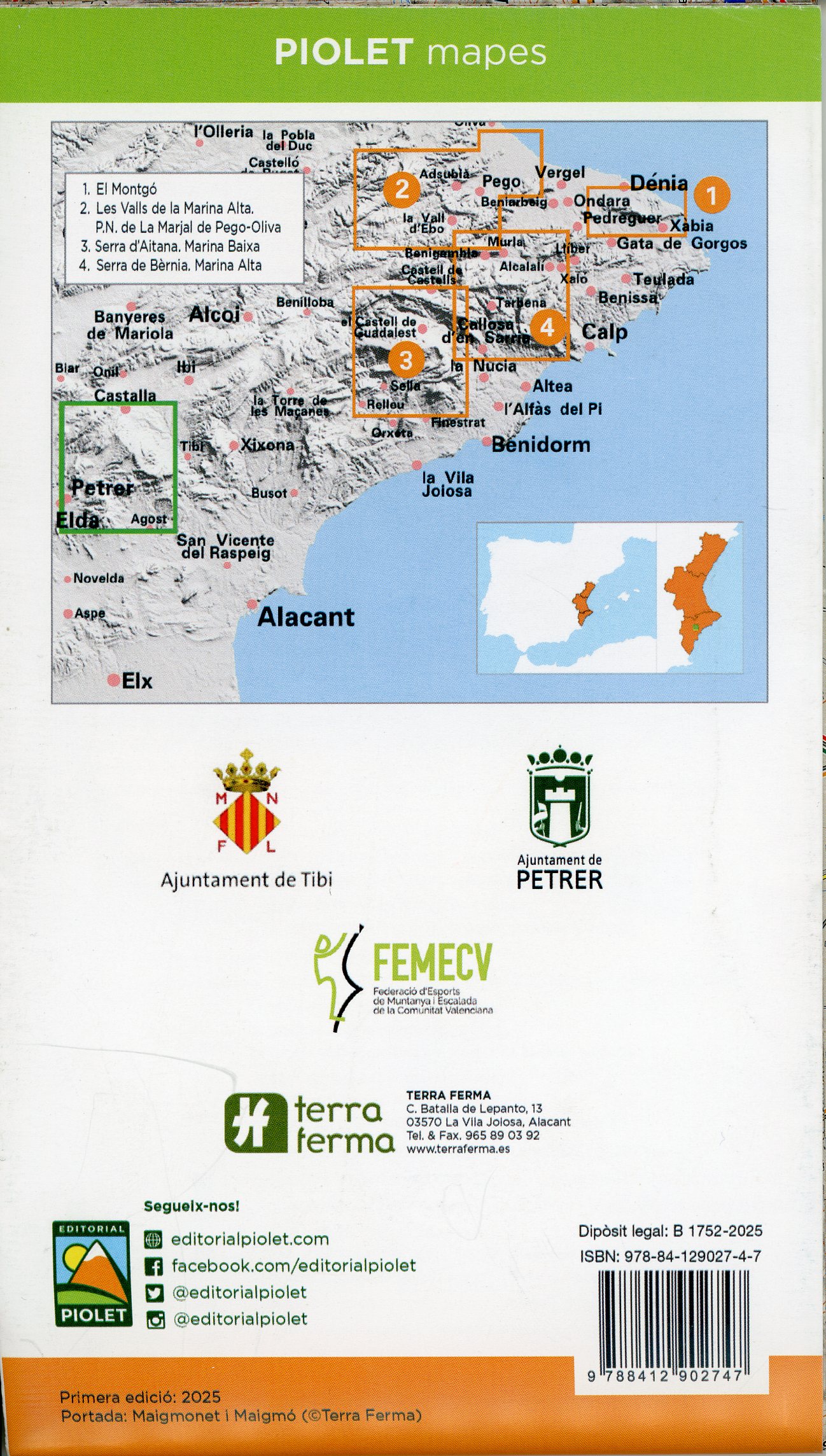 Massís del Maigmó : l'Alt Vinalopó, el Vinalopó Mitjà, l'Alcoià, l'Alicantí - Miniatura 2