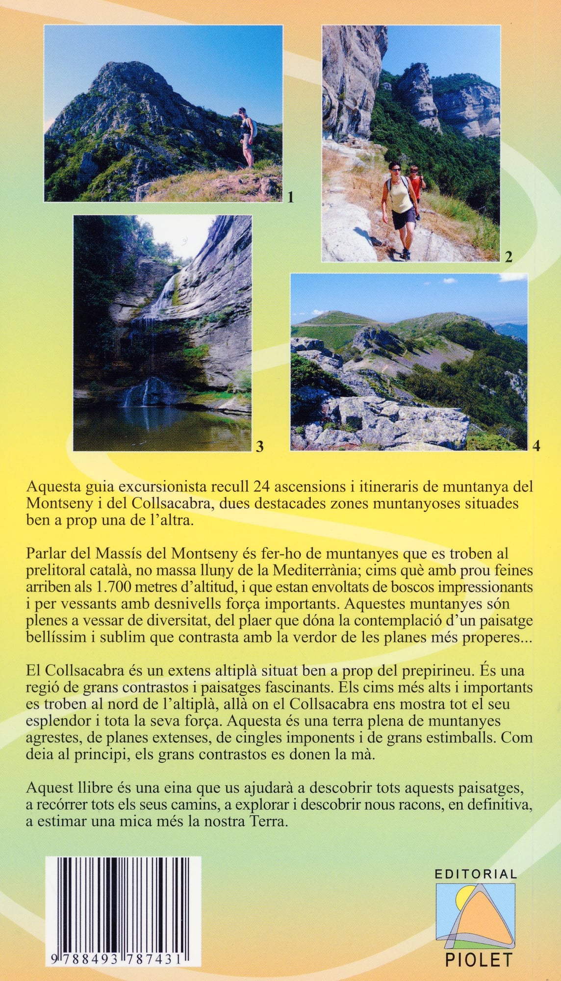 Massís del Montseny · El Collsacabra : Volum 1 : 24 Ascensions i itineraris de muntanya - Miniatura 3