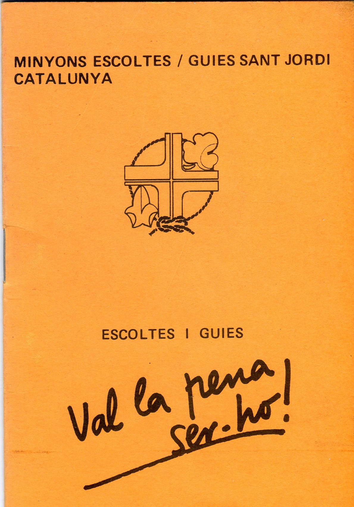 Minyons Escoltes / Guies Sant Jordi de Catalunya : agenda curs 1979-80 - Portada