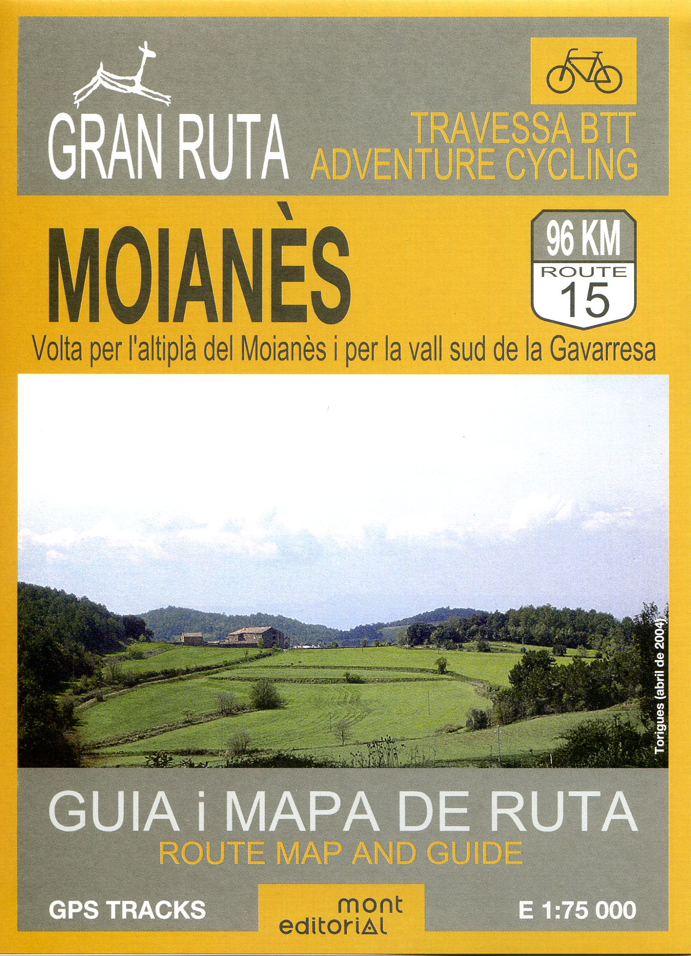 Gran ruta Moianès BTT : Volta per l'altiplà del Moianès i per la vall sud de la Gavarresa - Portada