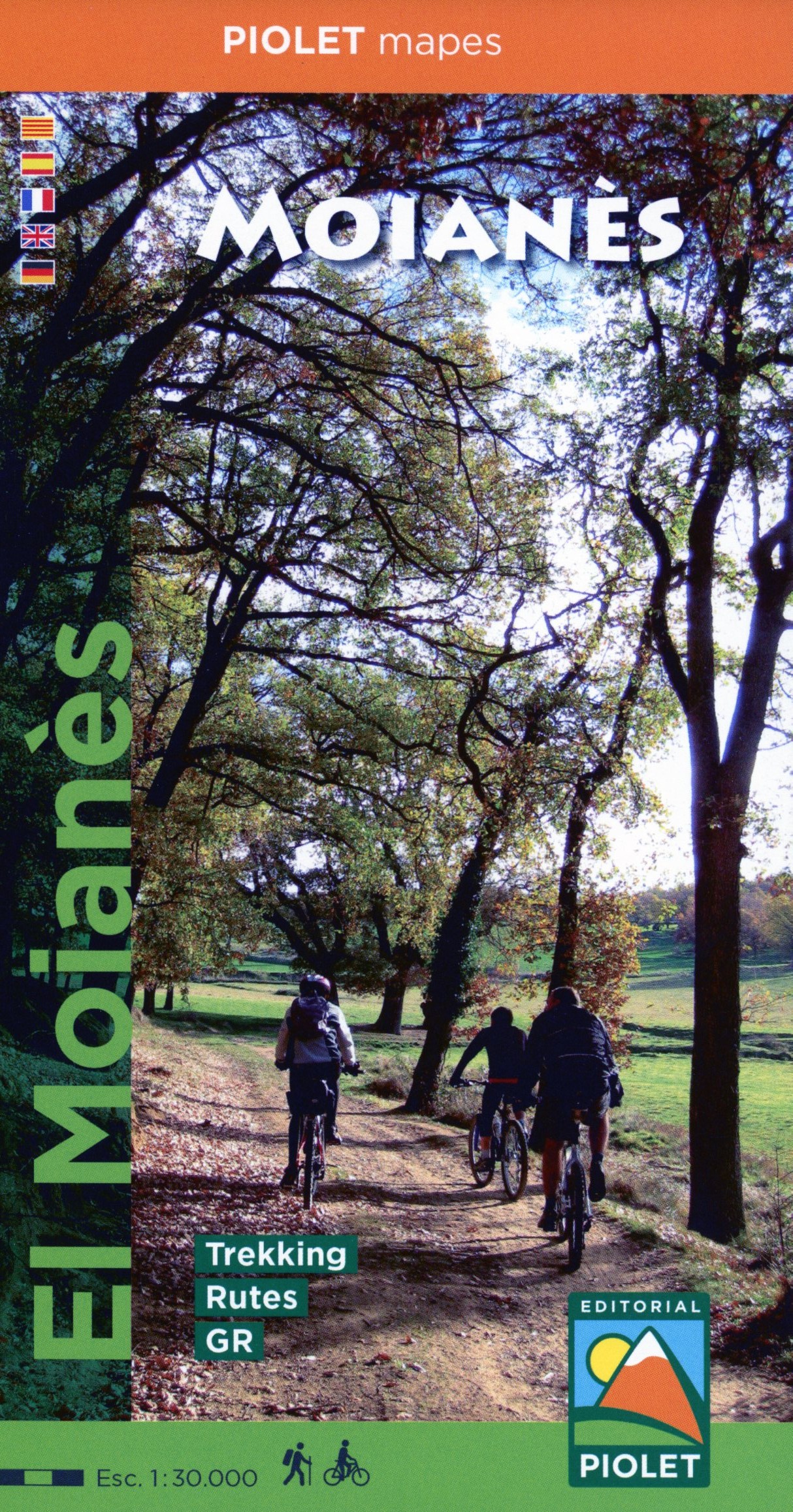 Moianès, El : Mapa excursionista · Outdoors map - Portada