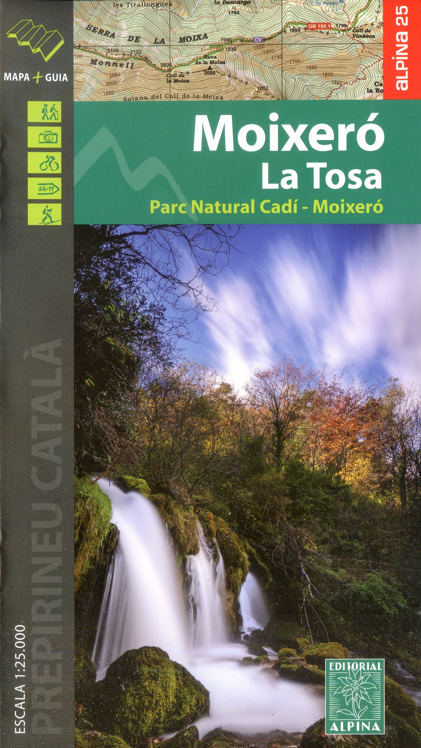 Moixeró - La Tosa : Parc Natural Cadí - Moixeró - Portada