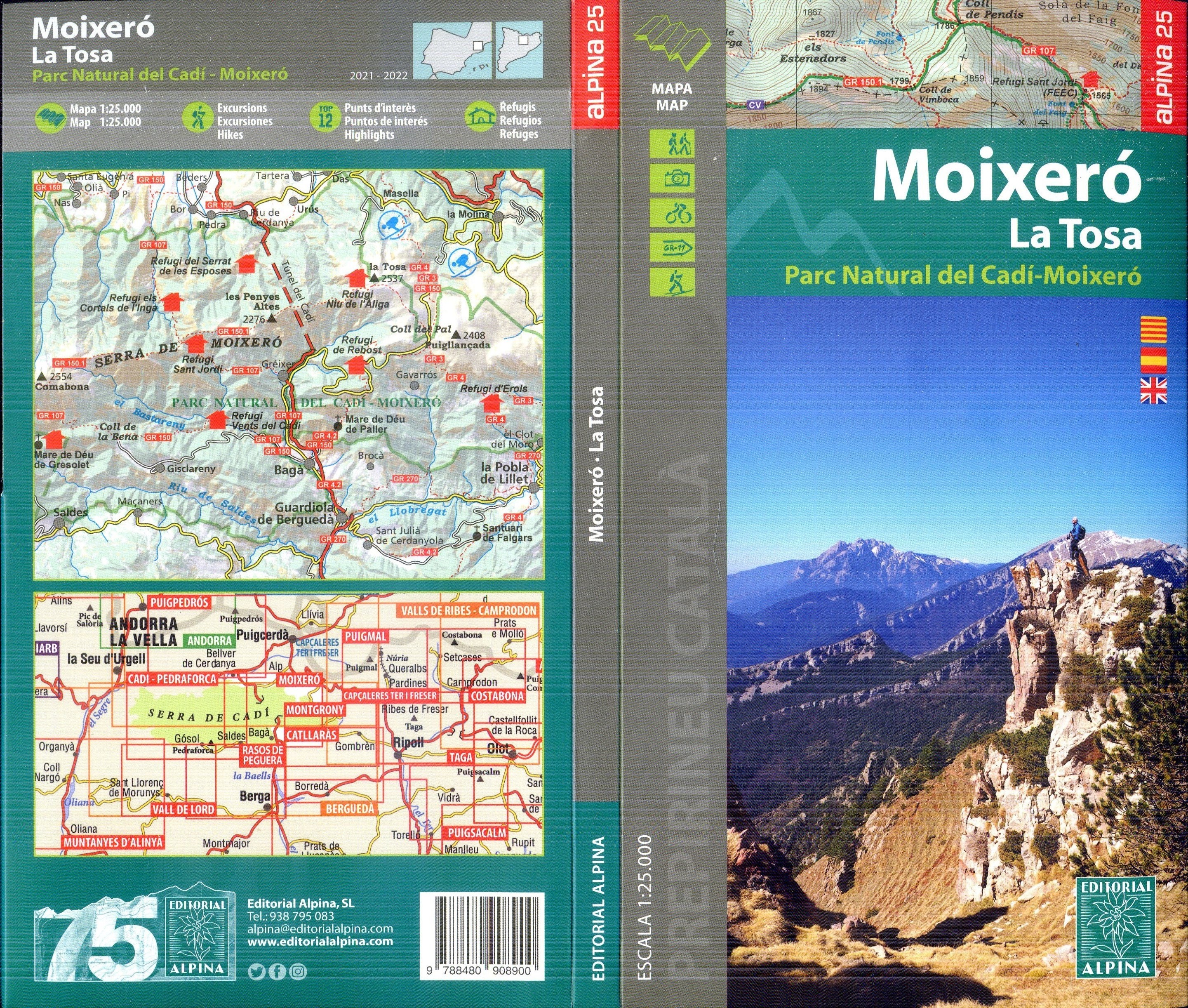 Moixeró : La Tosa : Parc Natural del Cadí-Moixeró - Portada