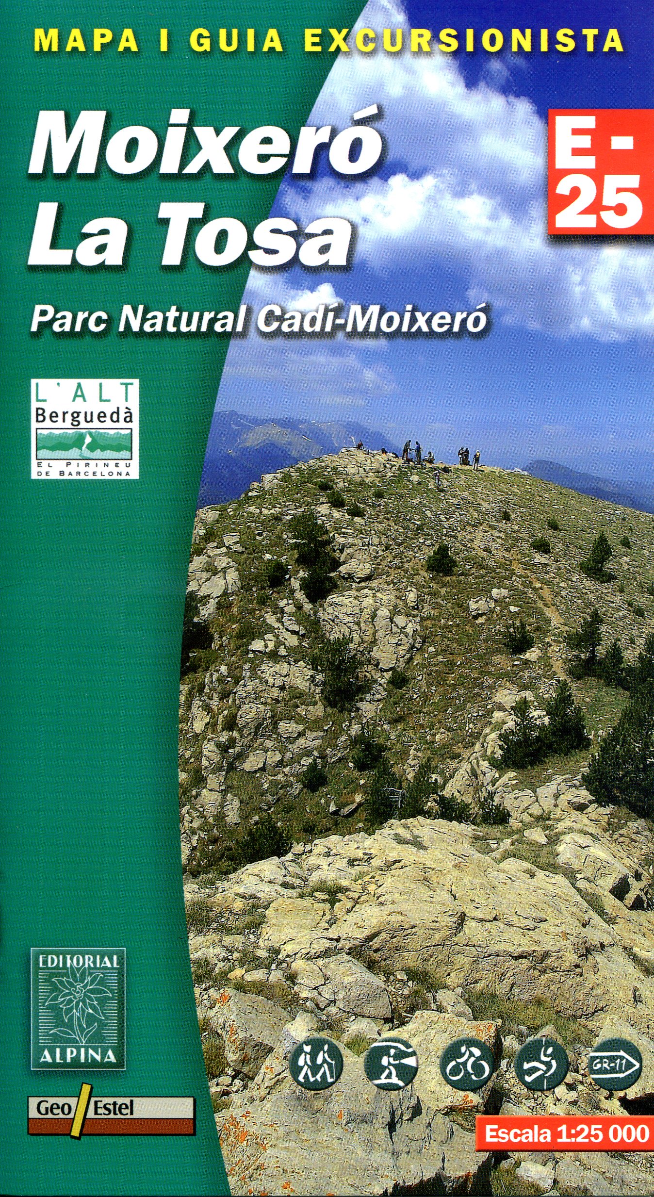 Moixeró - La Tosa : Parc Natural Cadí - Moixeró - Portada