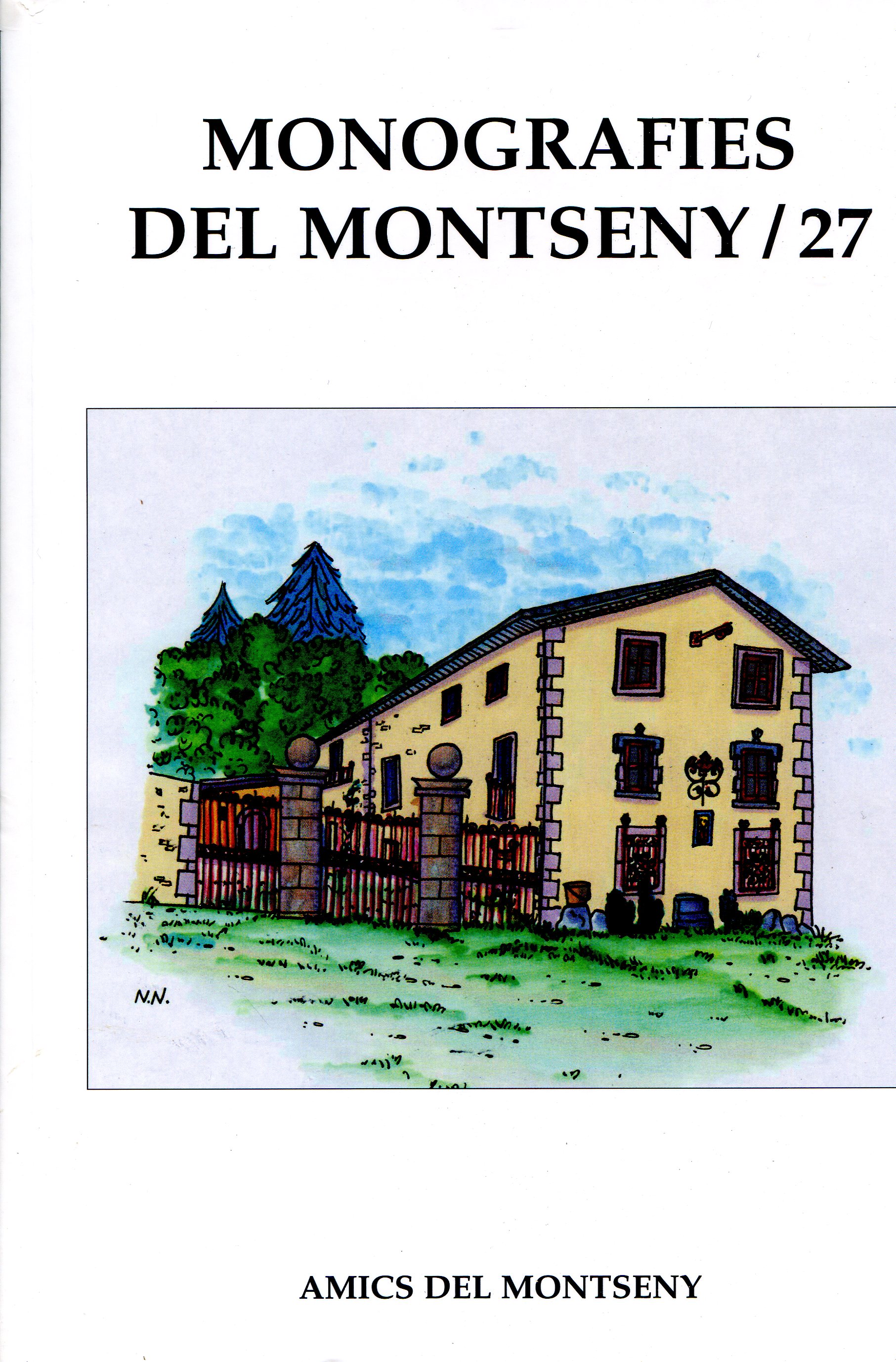 Monografies del Montseny / 27 - Portada