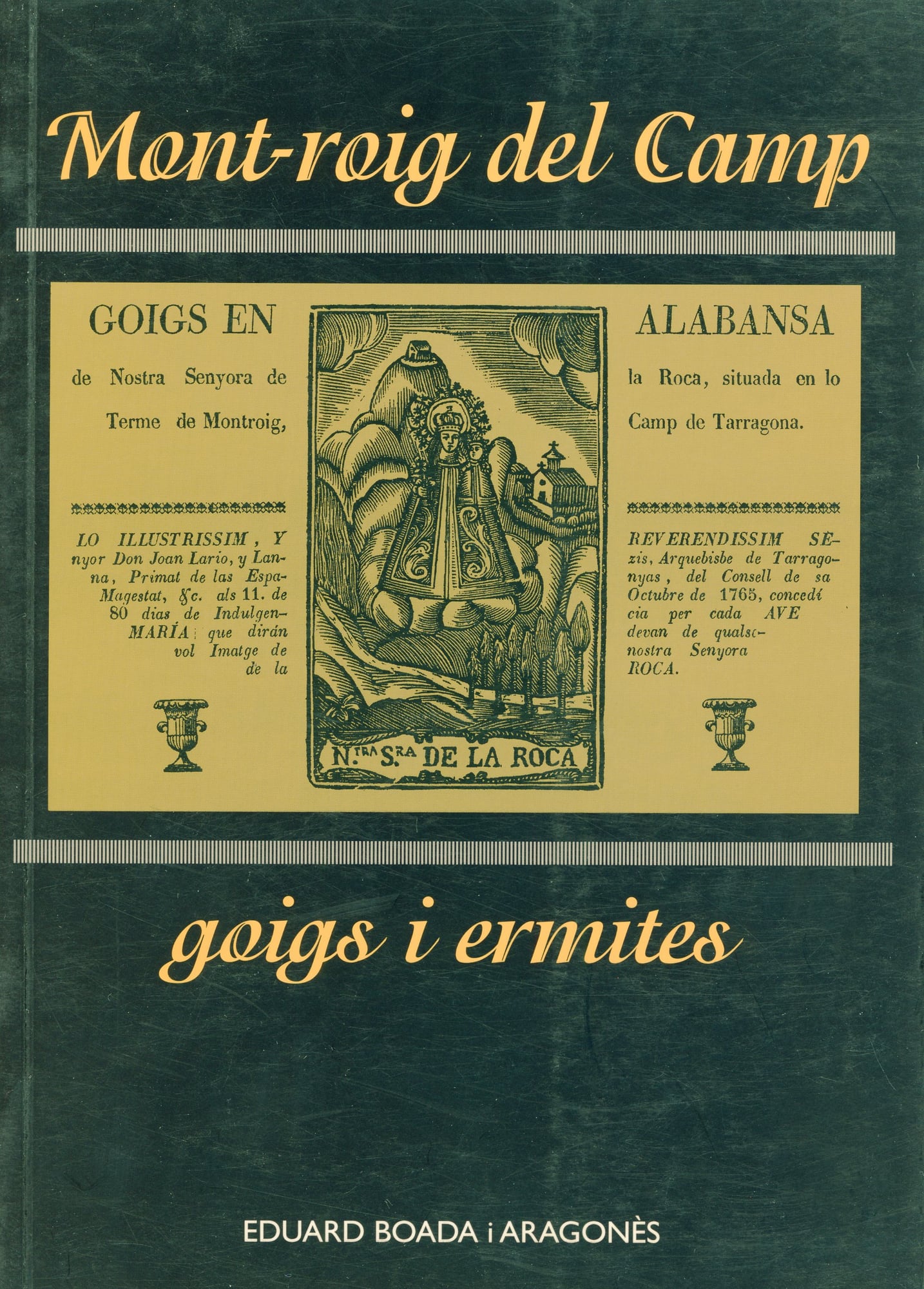 Mont-roig del camp : goigs i ermites - Portada