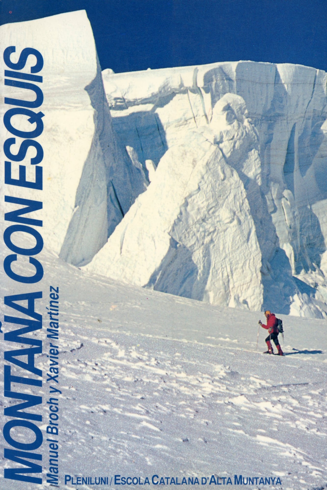 Montaña con esquís - Portada