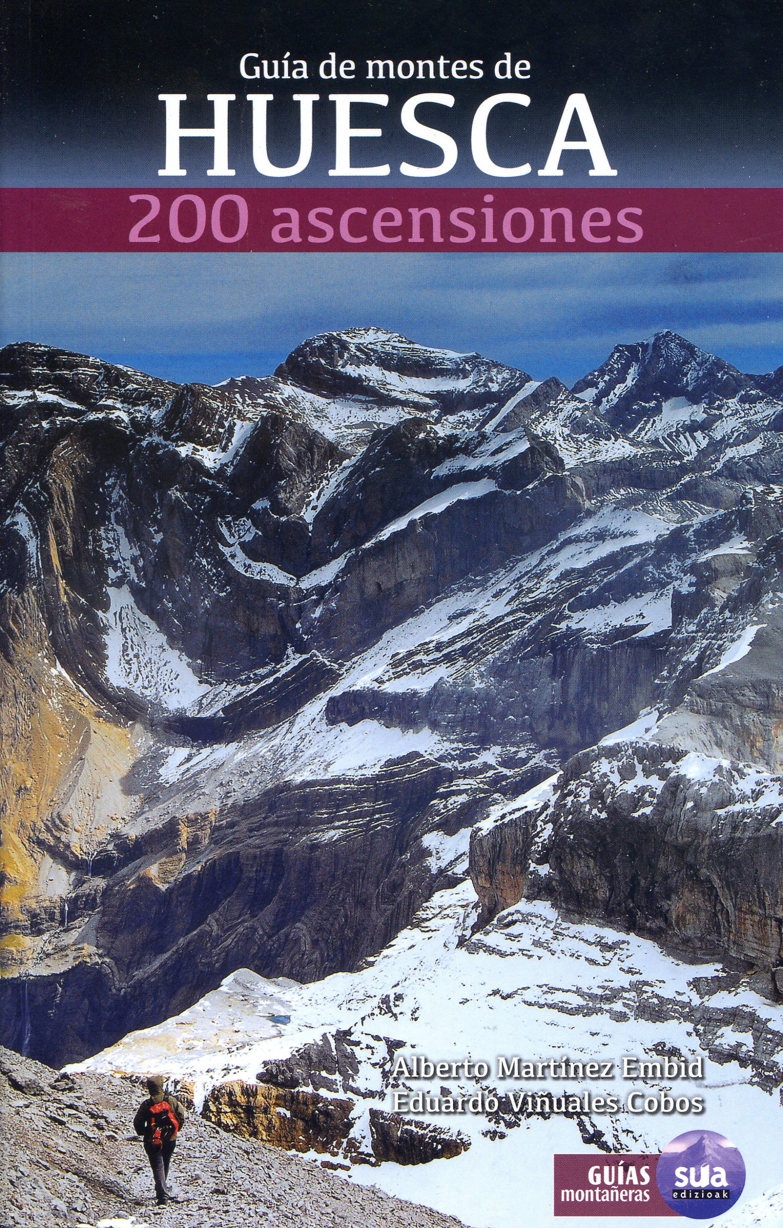 Guía de montes de Huesca : 200 ascensiones - Portada