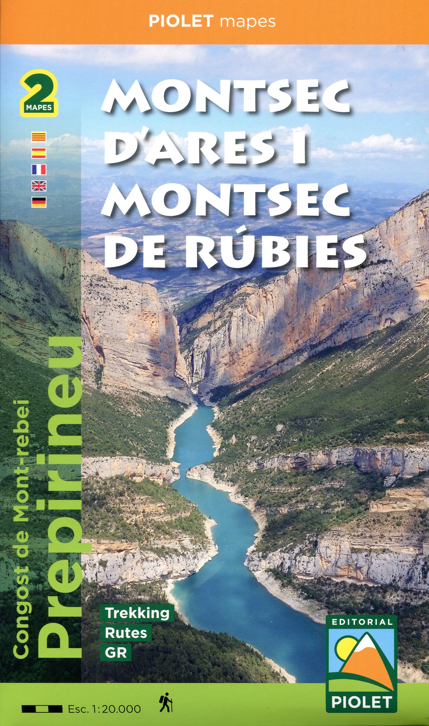 Montsec d'Ares i Montsec de Rúbies : Prepirineu : Congost de Mont-rebei - Portada