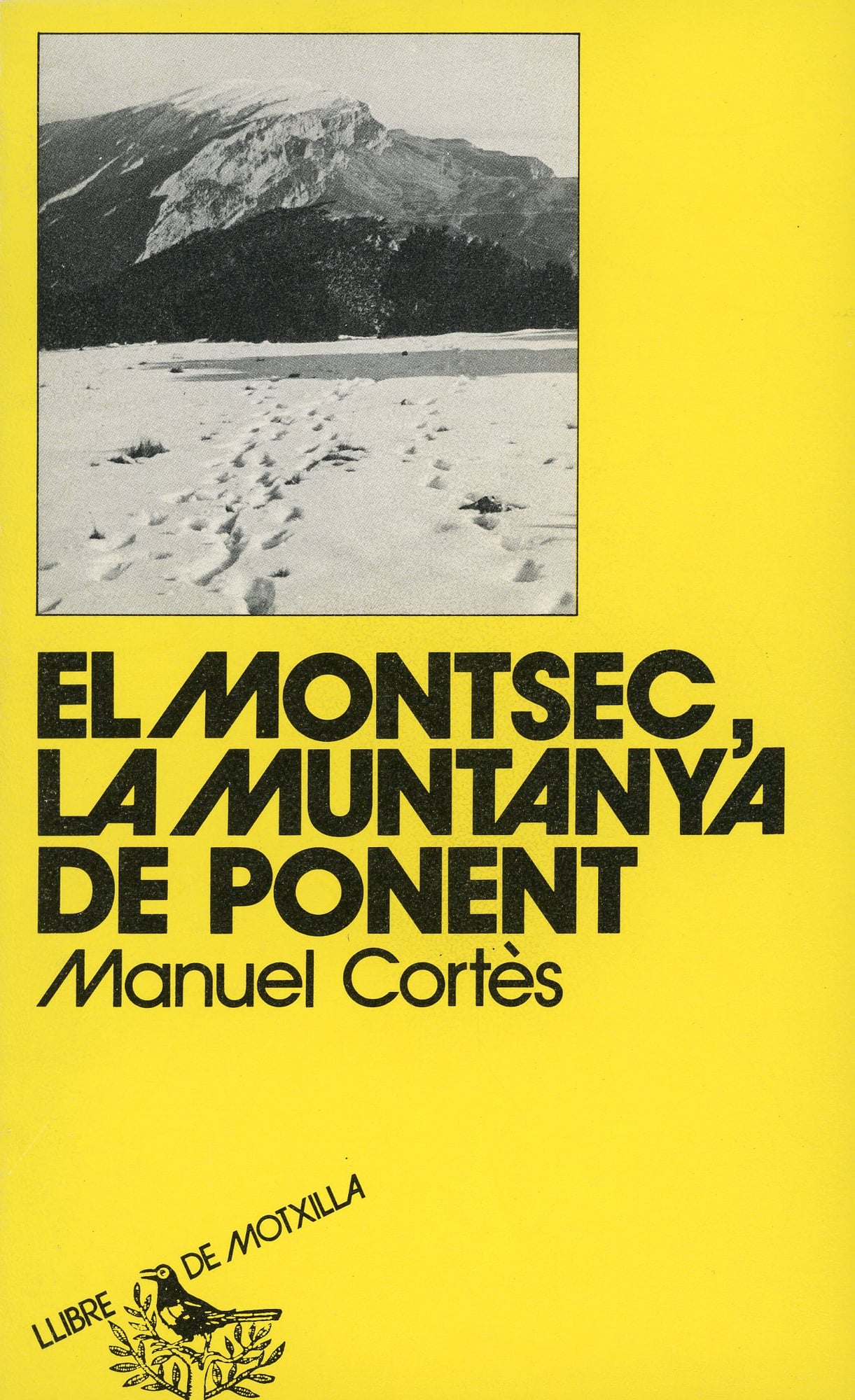 Montsec, la muntanya de ponent, El - Portada