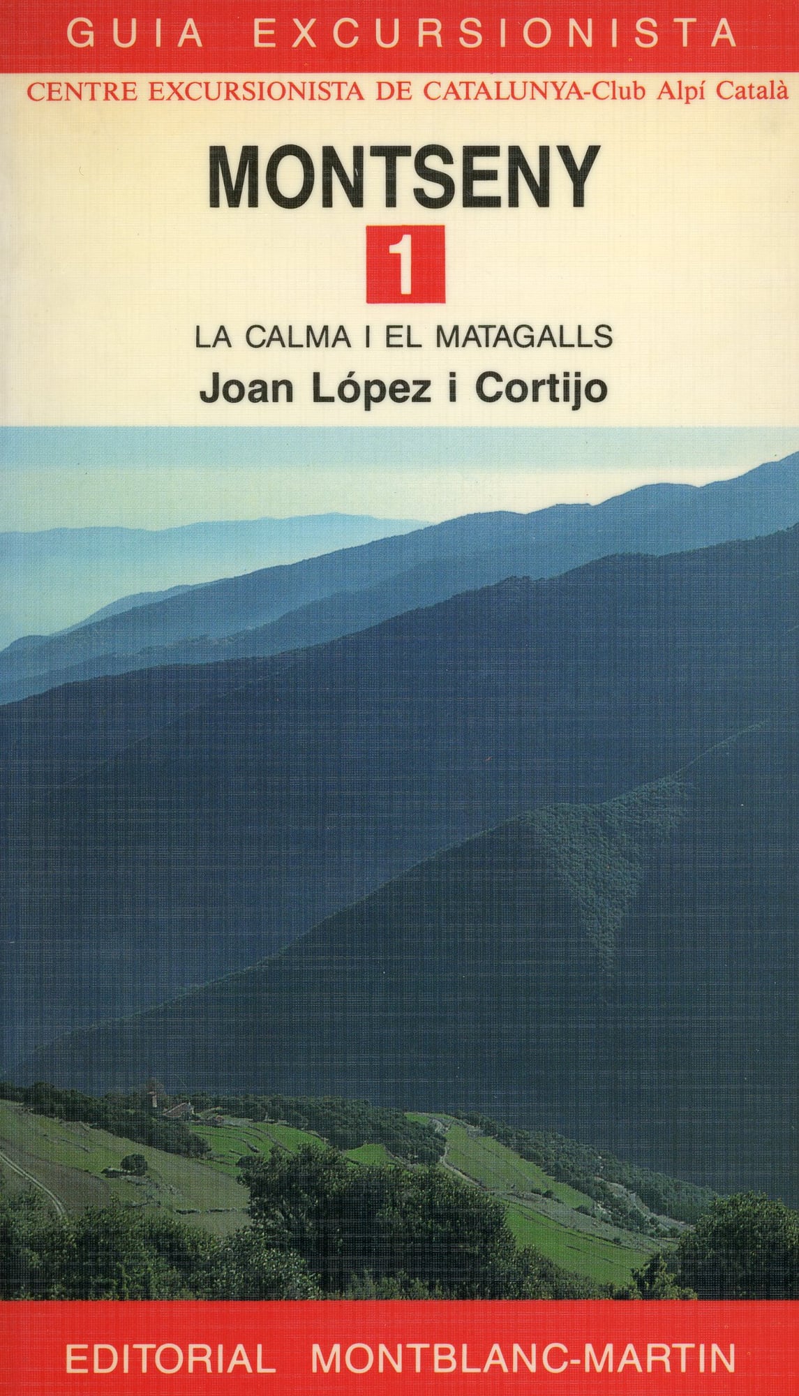 Montseny 1 La calma i el Matagalls - Portada