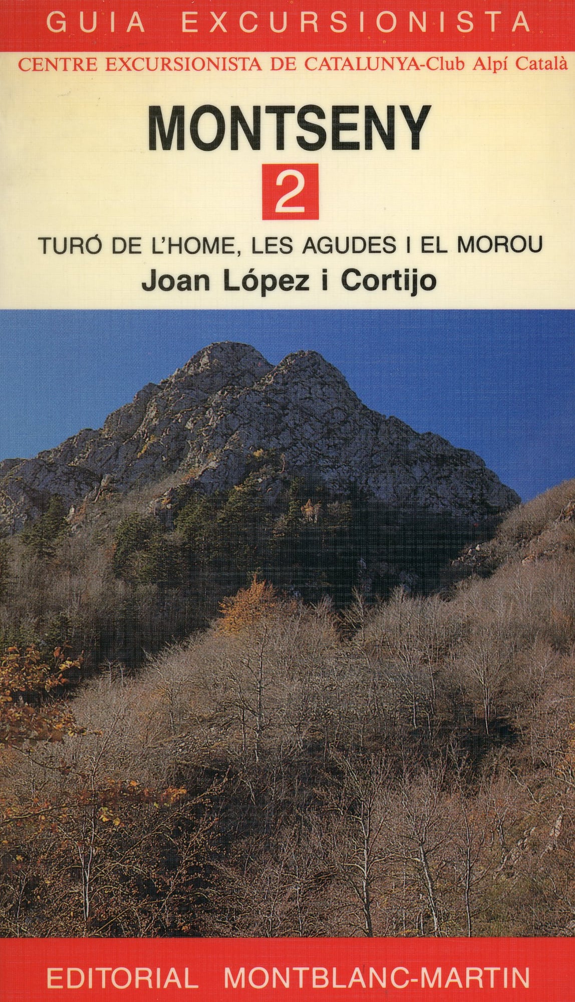 Montseny 2 Turó de l'Home, Les Agudes i el Morou - Portada