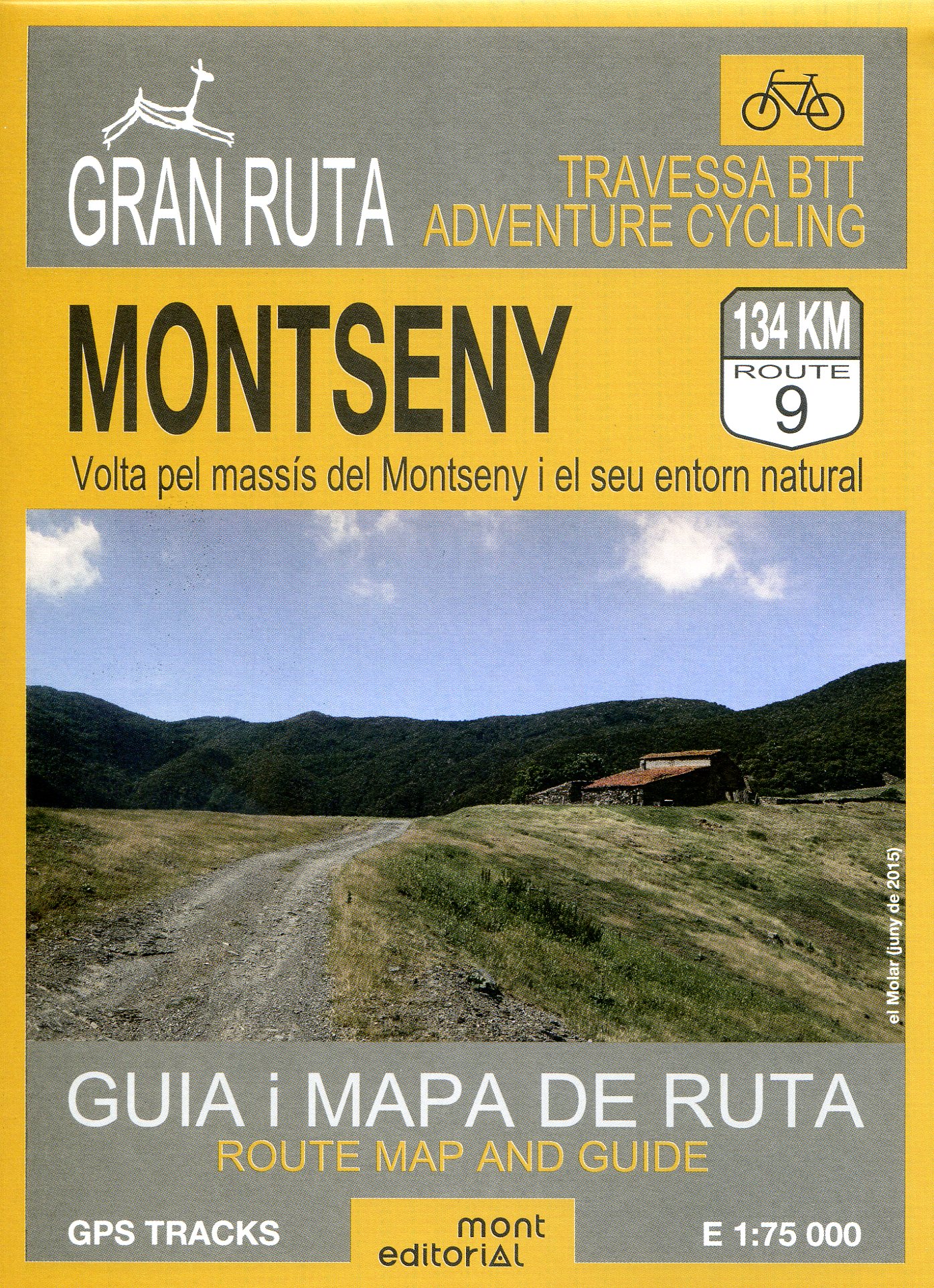 Gran ruta Montseny BTT : Volta ple massís del Montseny i el seu entorn natural - Portada