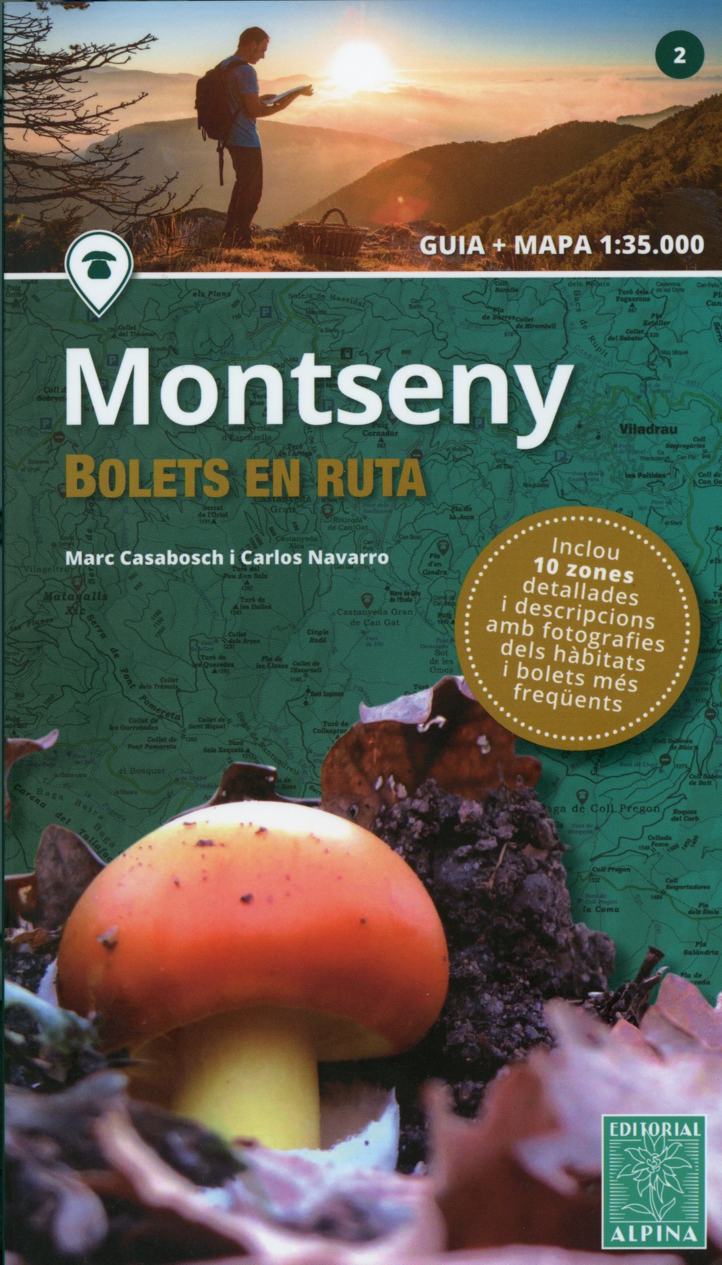 Montseny : Bolets en ruta - Portada