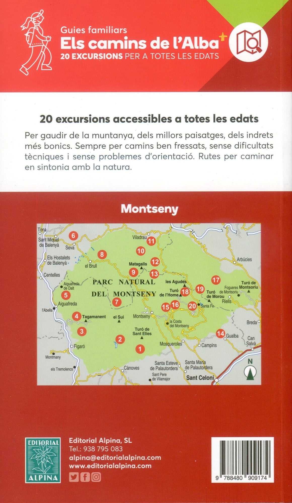 Montseny : Guies familiars : Els camins de l'Alba : 20 Excursions per a totes les edats - Miniatura 3