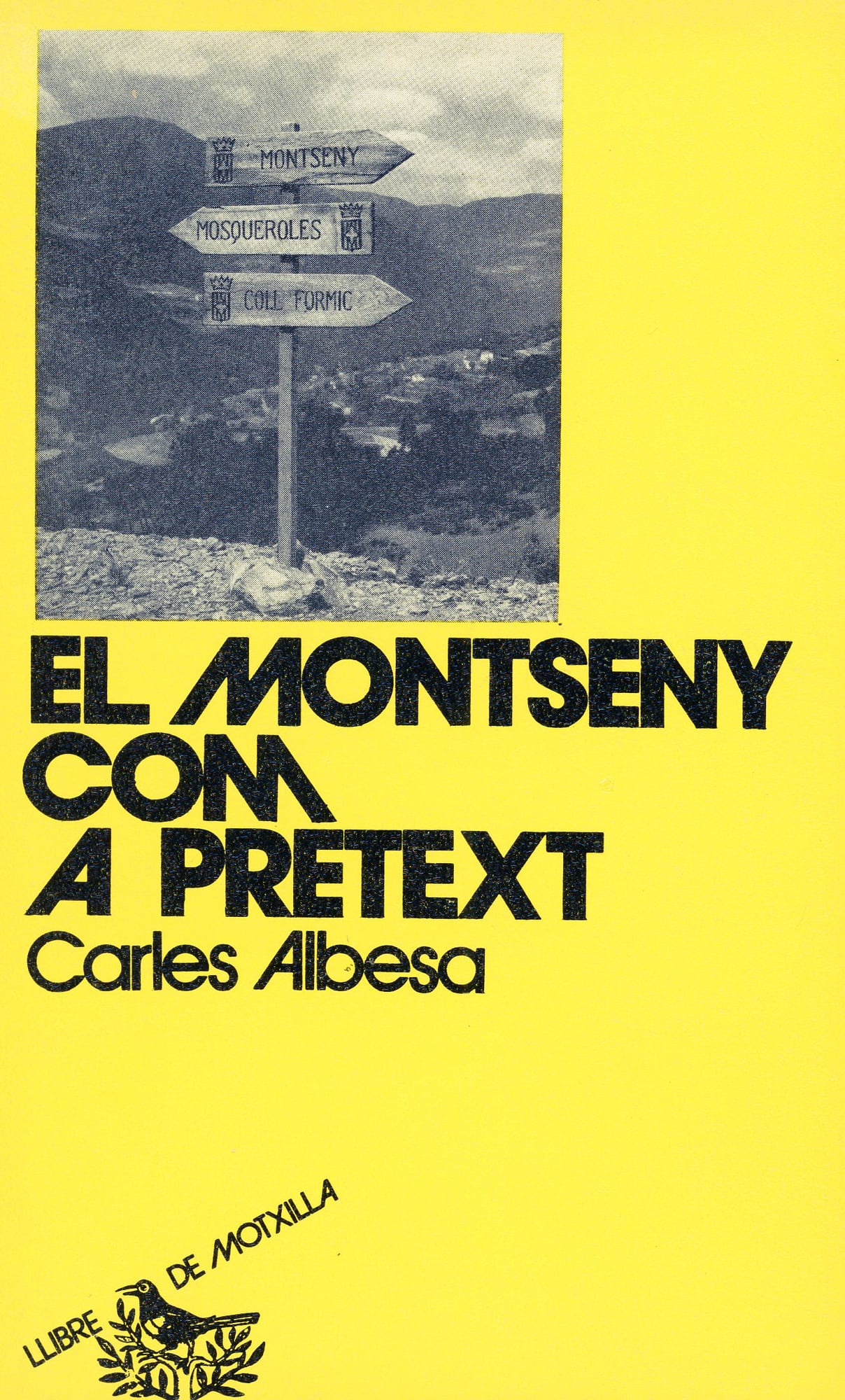 Montseny com a pretext, El - Portada