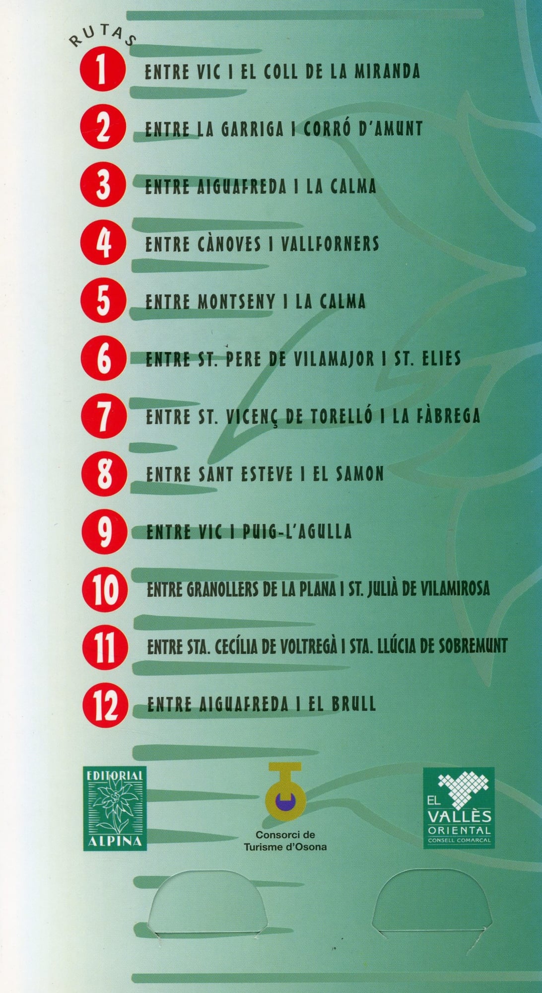 Mountainbike : Les Rutes d'El 9 Nou  :  Rutes: 1,2,3,4,8,9,11,12 - Miniatura 2