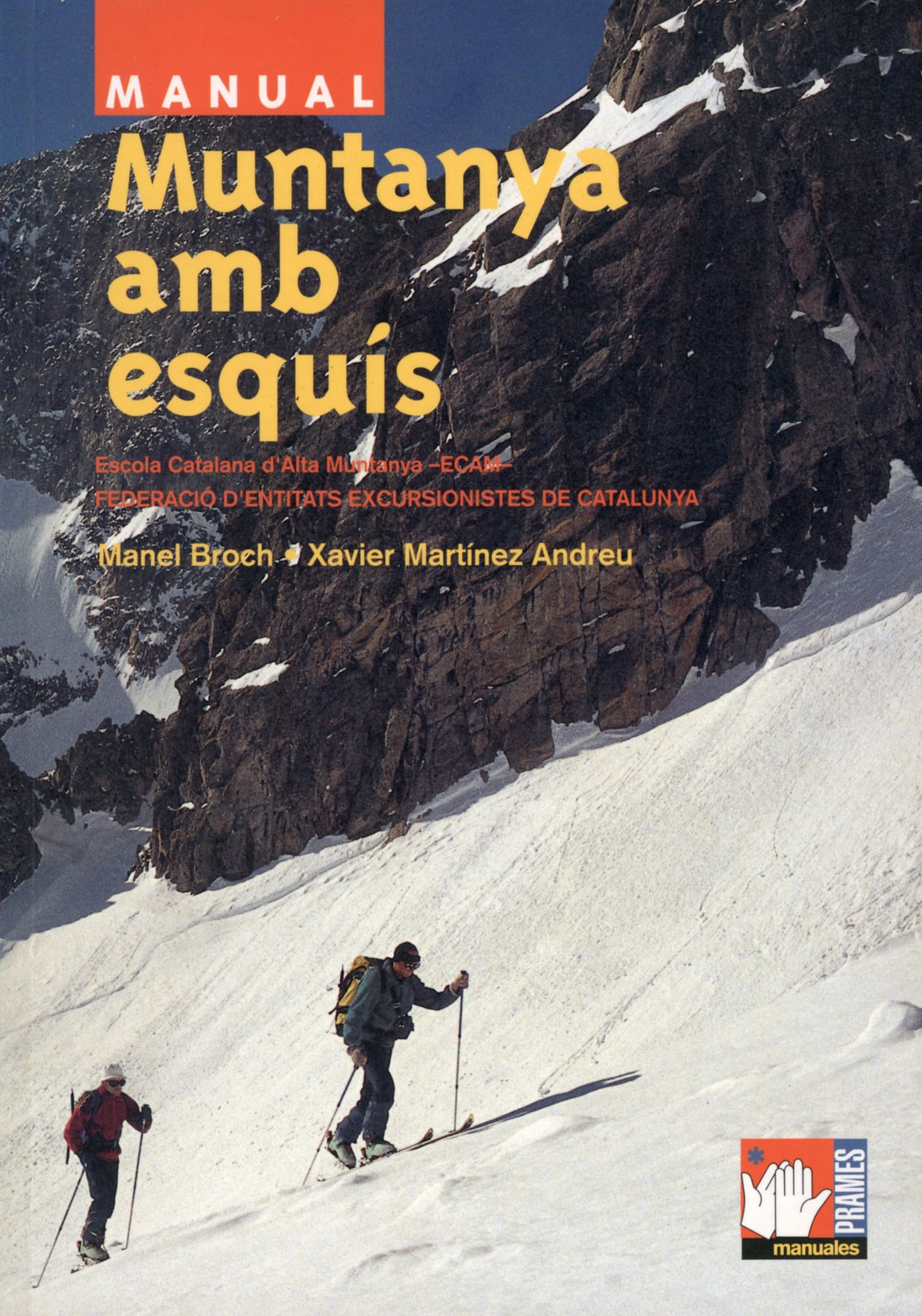 Muntanya amb esquís : Manual - Portada