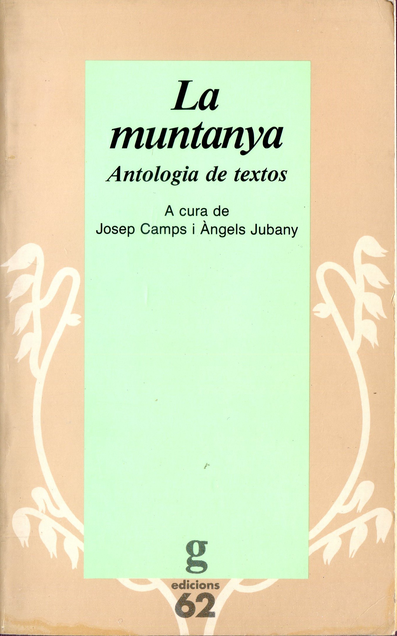 muntanya, La : Antologia de textos - Portada