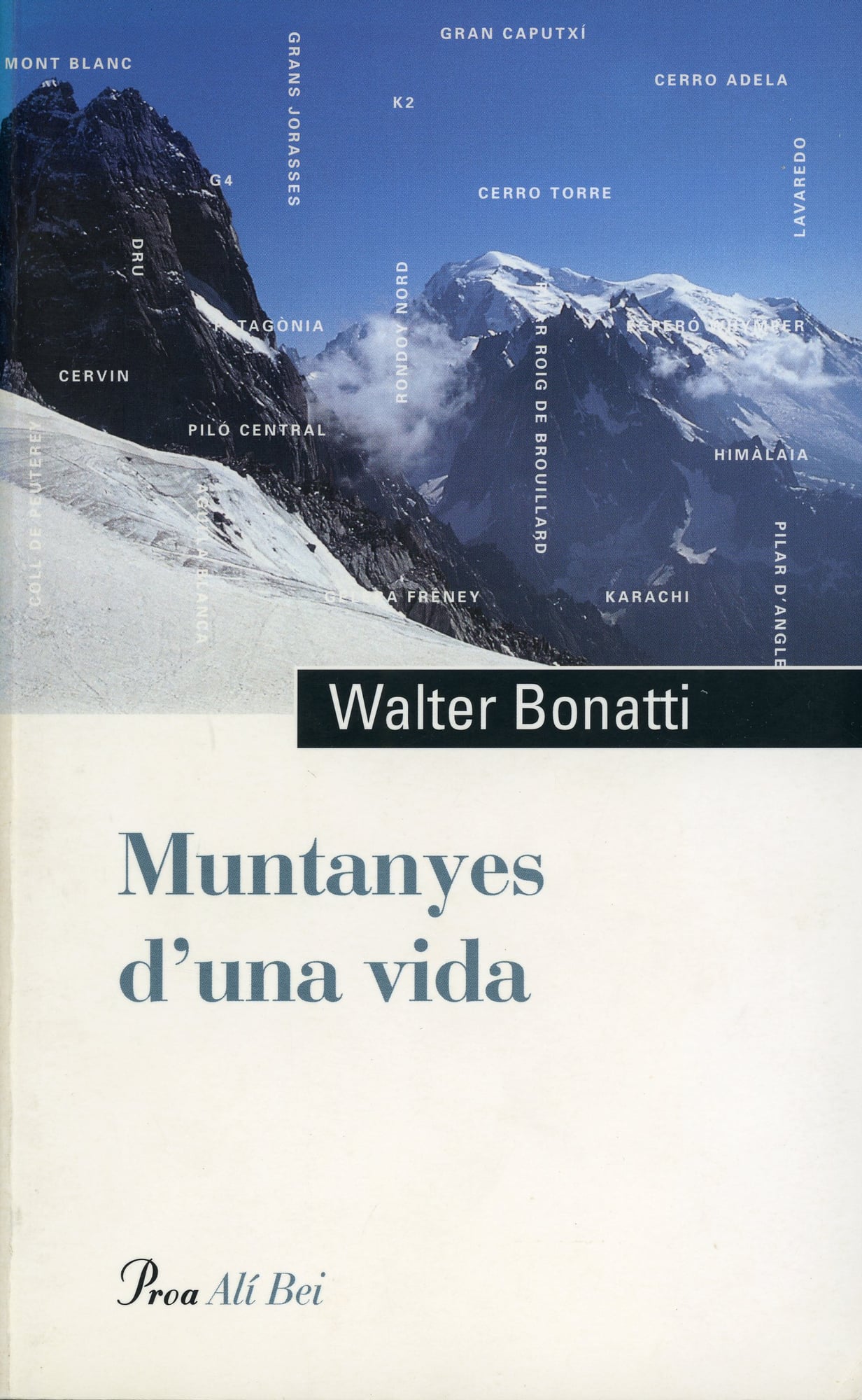 Muntanyes d'una vida - Portada