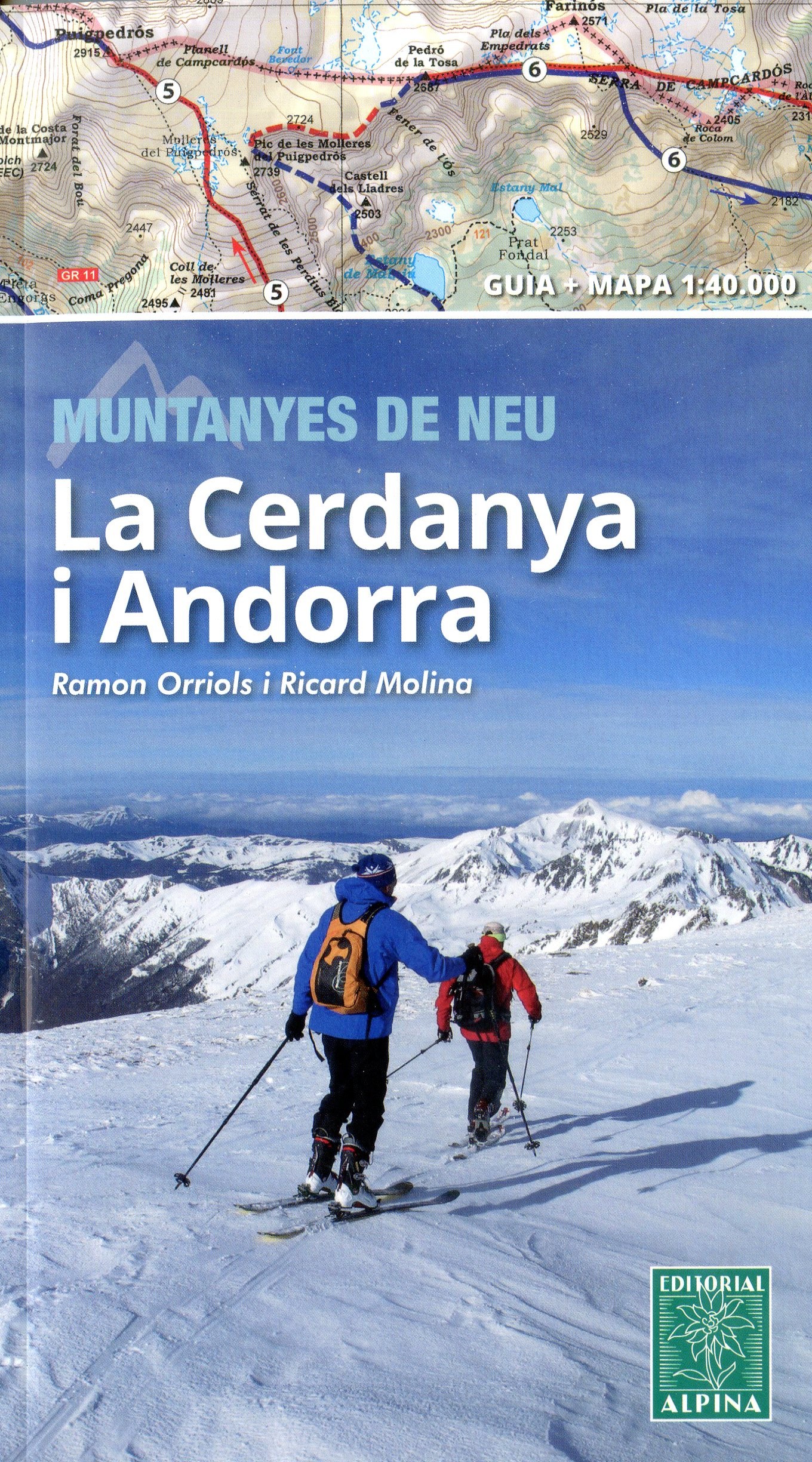 Muntanyes de neu : La Cerdanya i Andorra - Portada
