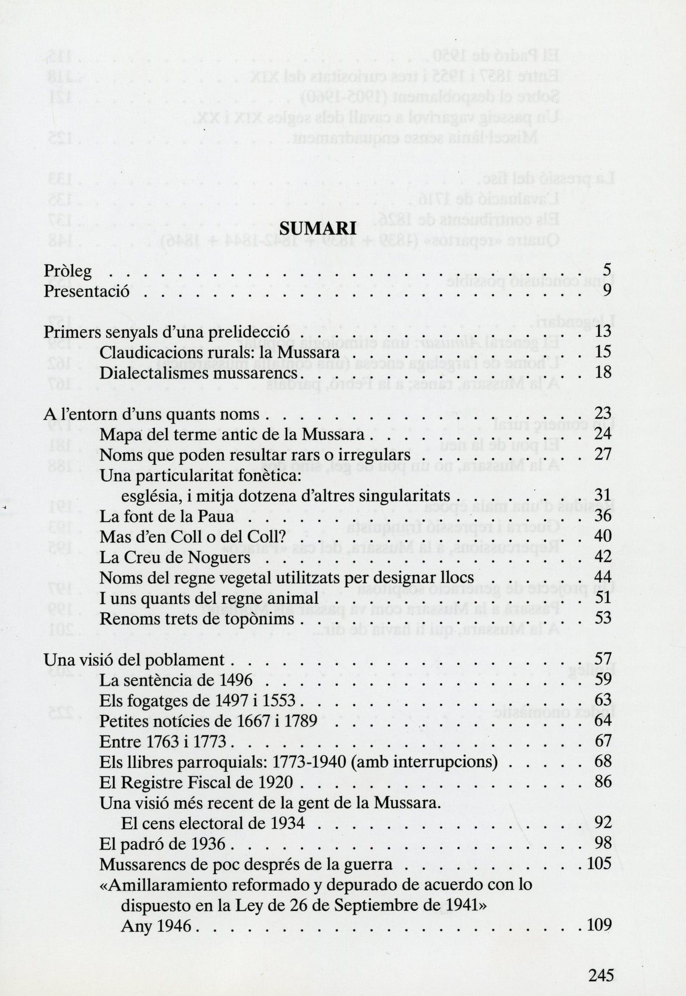 Mussara, La : Un vell afecte : ( Notícies històriques disperses ) - Miniatura 2