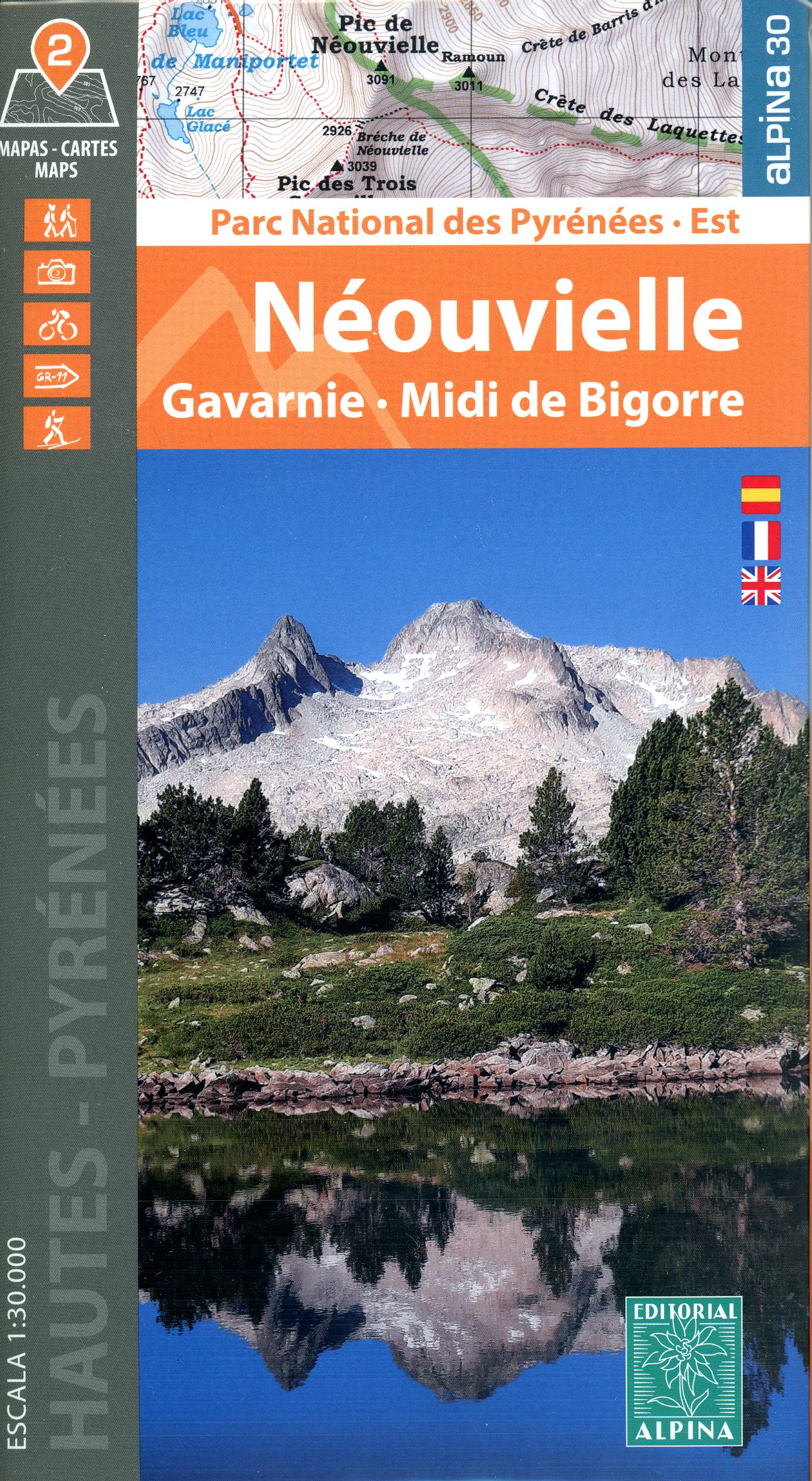 Néouvielle : Parc National des Pyrénées · Est : Gavarnie · Midi de Bigorre : Hautes - Pyrénées - Portada