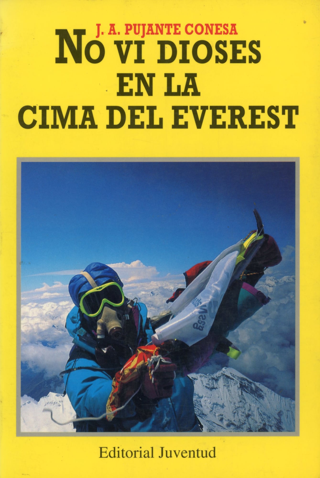 No vi dioses en la cima del Everest - Portada