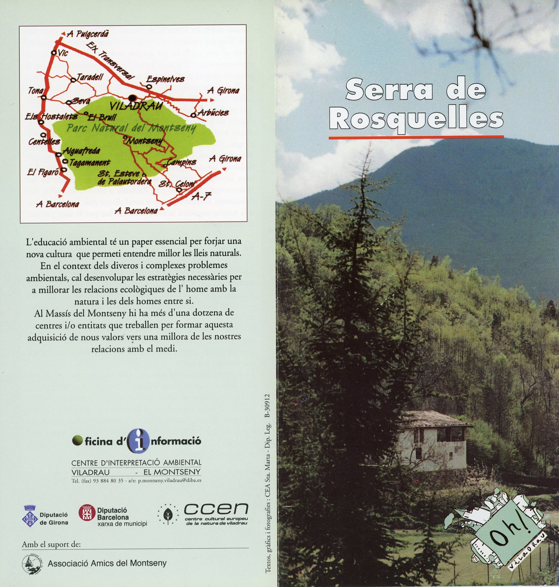 Serra de Rosquelles - Portada