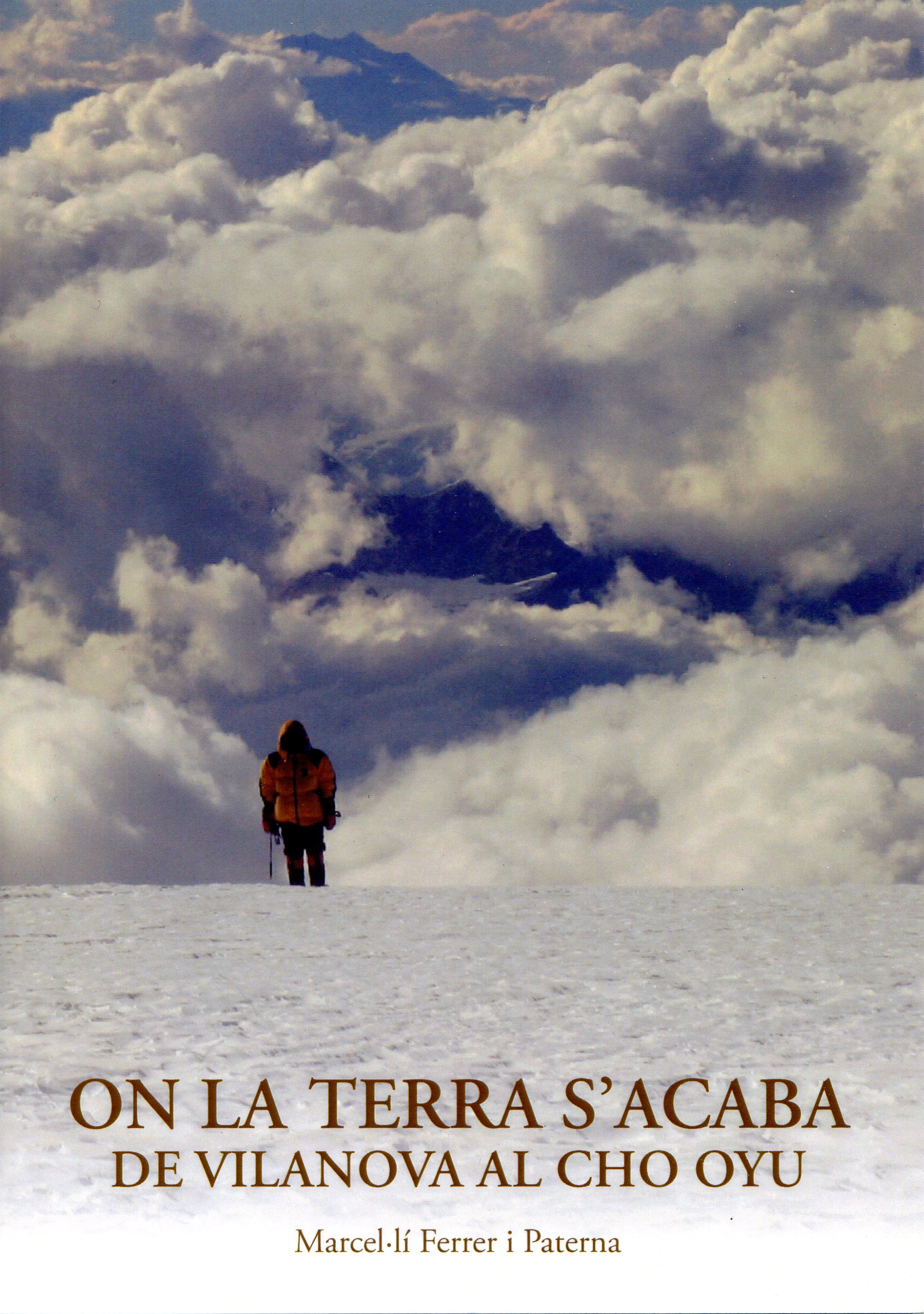 On la terra s'acaba : De Vilanova al Cho Oyu - Portada