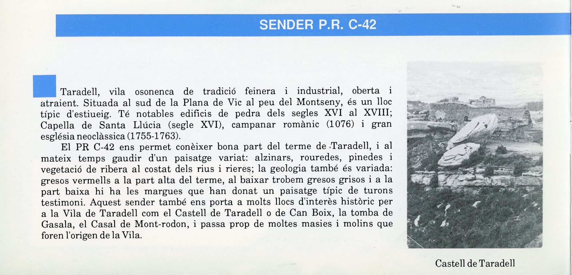 P. R. C-42 : Sender de Taradell - Miniatura 2