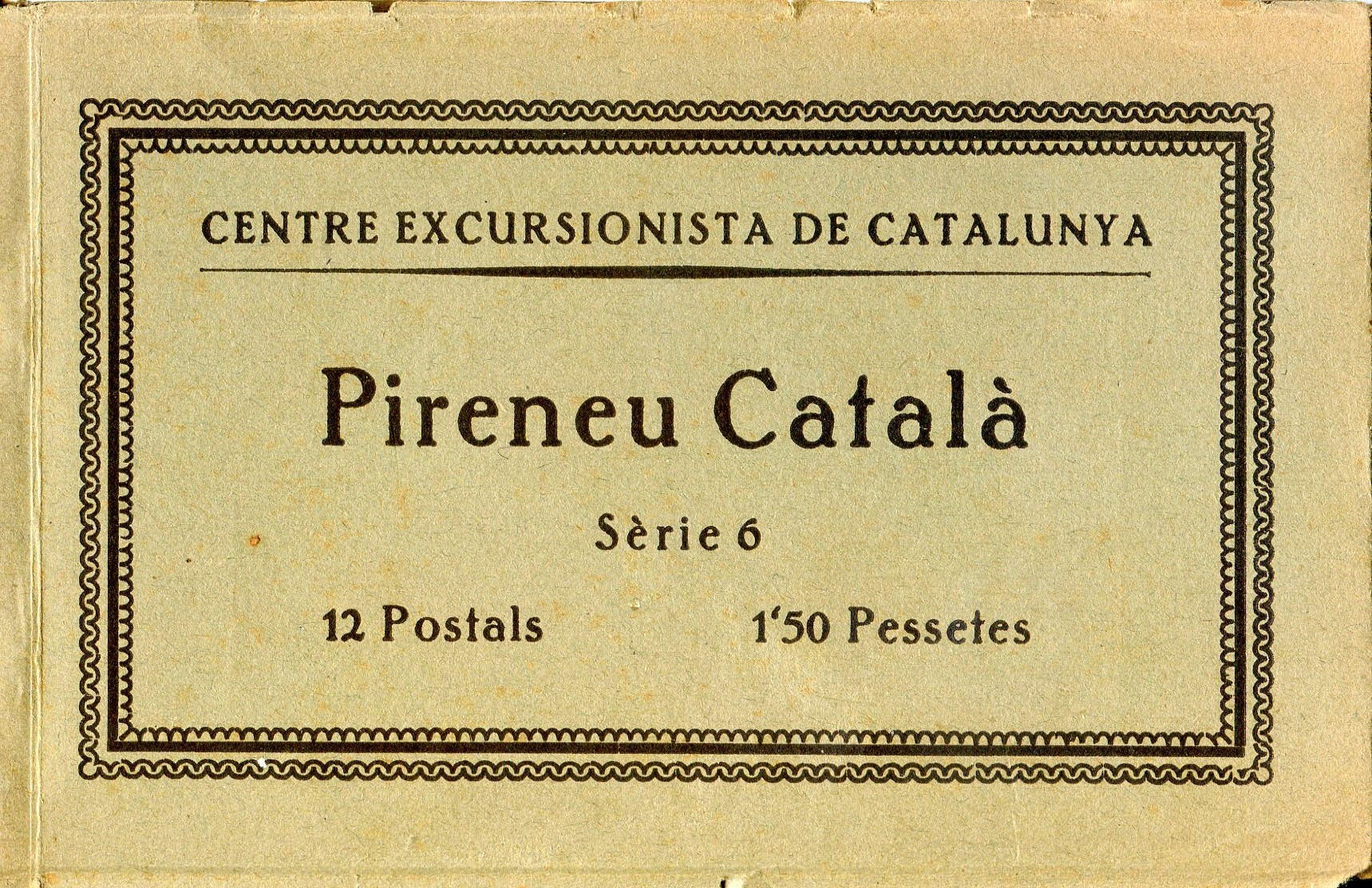 Pirineu Català : Sèrie 6 : 12 Postals - Portada