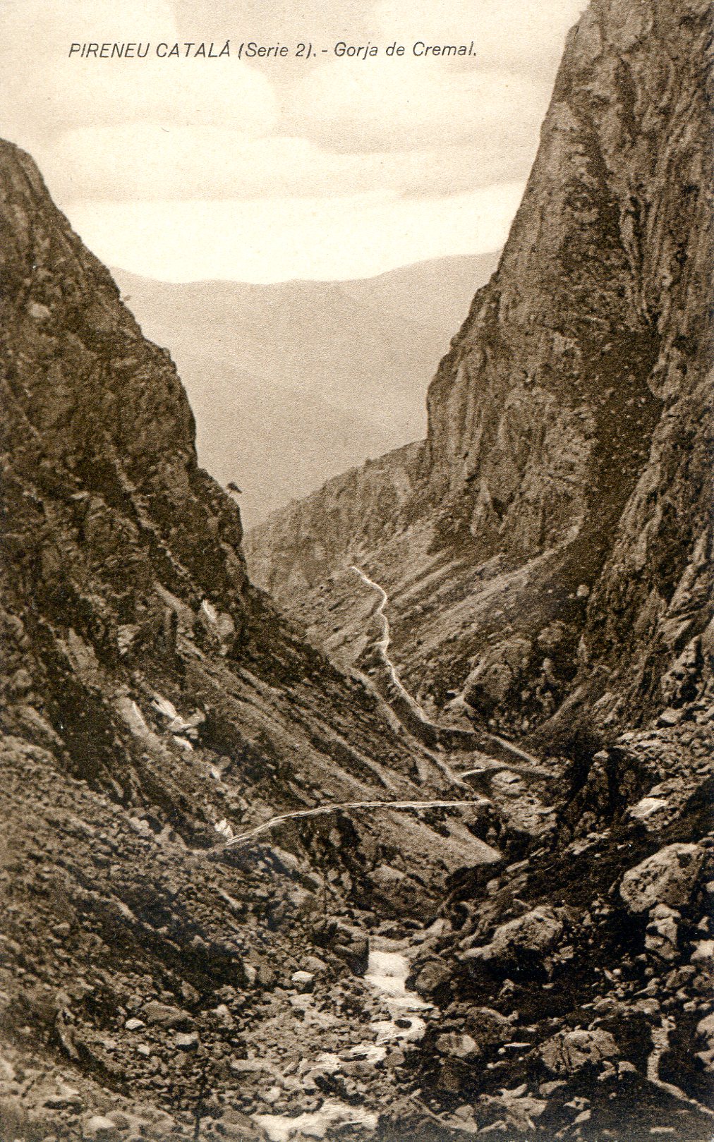 PIRINEU CATALÁ (Serie 2).- Gorja de Cremal. - Portada