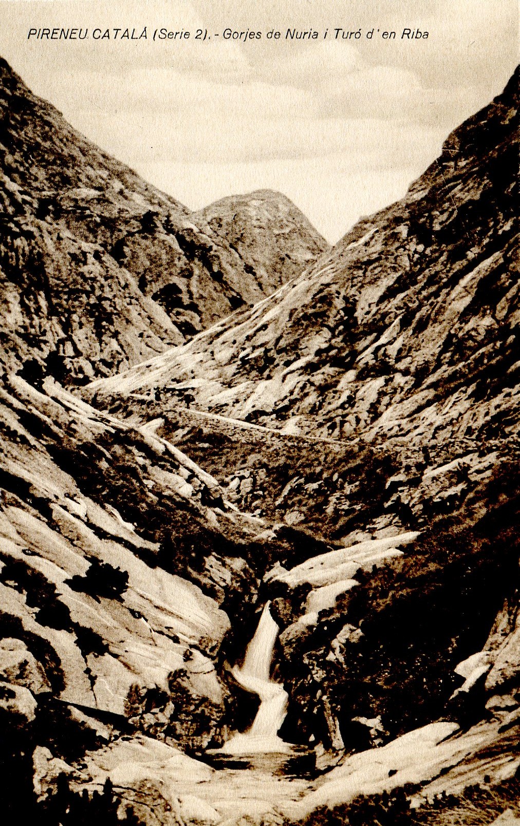 PIRINEU CATALÁ (Serie 2).- Gorjes de Núria i Turó d'en Riba - Portada