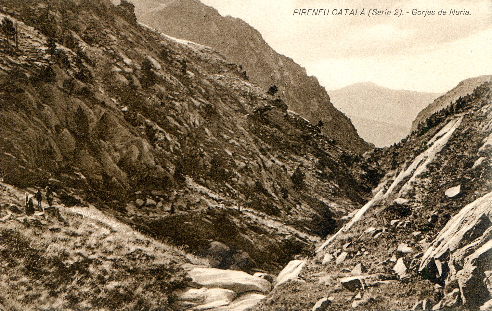 PIRINEU CATALÁ (Serie 2).- Gorjes de Nuria. - Portada
