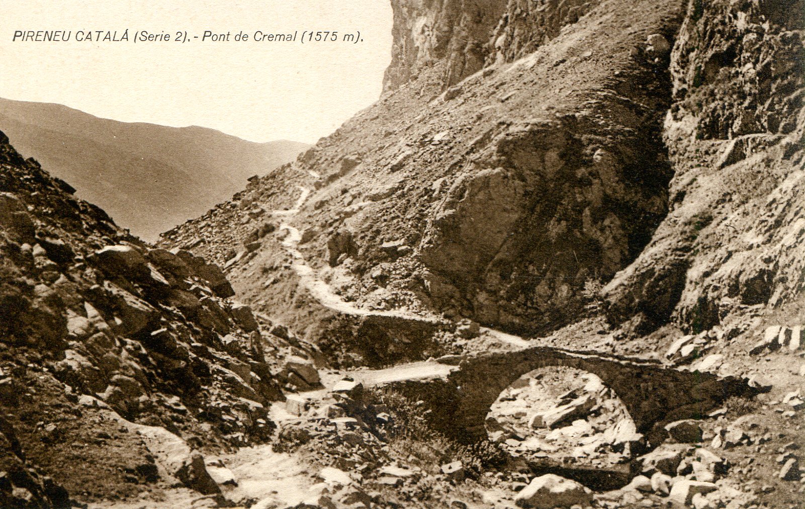 PIRINEU CATALÁ (Serie 2).- Pont de Cremal (1575 m). - Portada