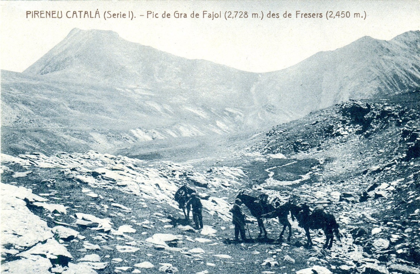 PIRINEU CATALÁ (Serie I). - Pic de Gra de Fajol (2,728 m.) des de Fresers (2,450 m.) - Portada