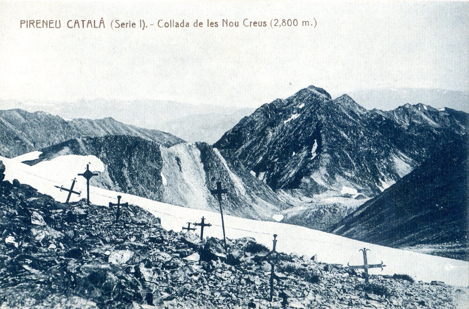PIRINEU CATALÁ (Serie I). - Collada de les Nou Creus (2,800 m.) - Portada